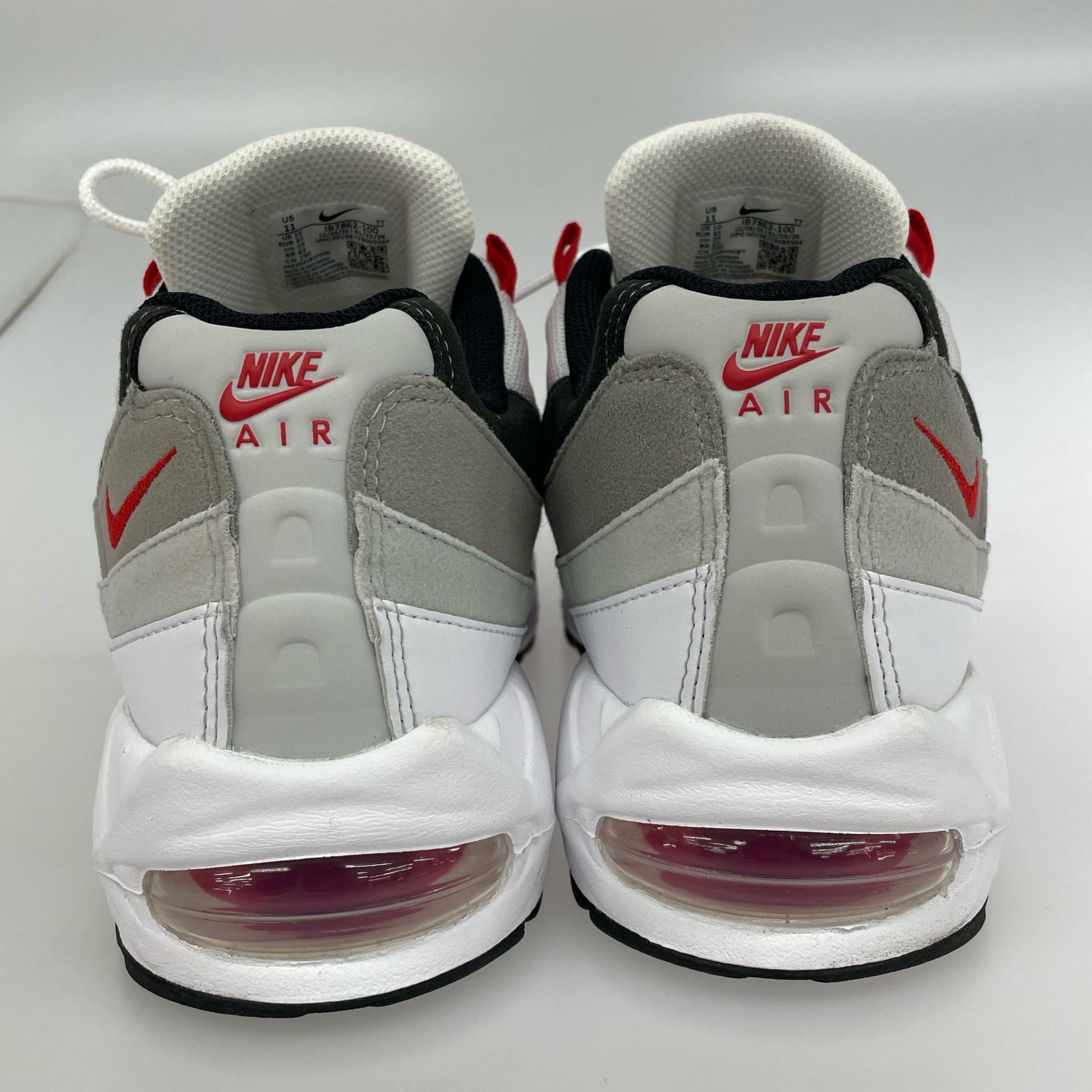 スニーカー IB7862-100/AIR MAX95/BIG BBL PREMIUM/白赤 29cm (US11 UK10 1/2 EU48)