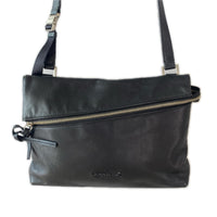ショルダーバッグ agnes b. ショルダーバッグ レザーBK ブラック