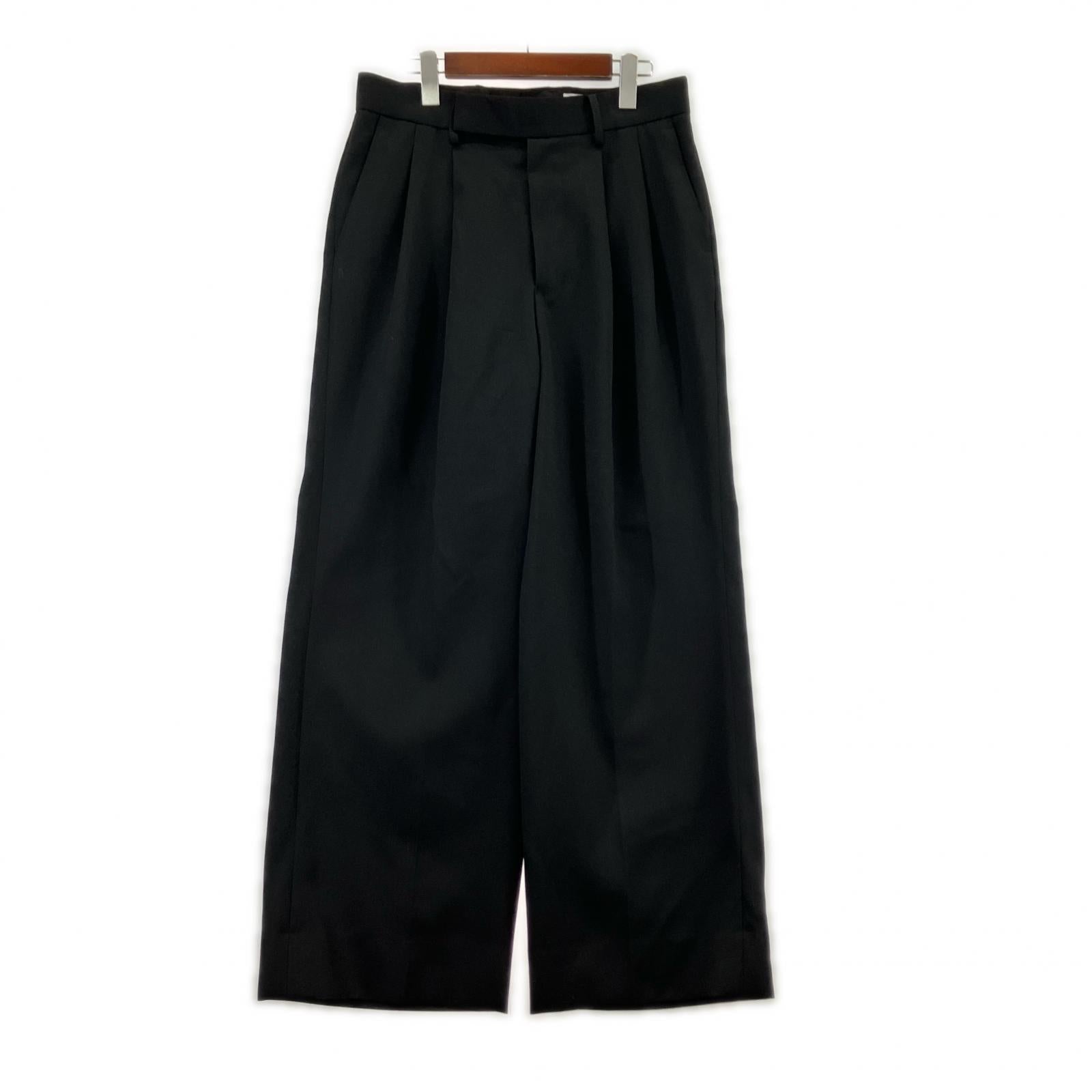 パンツ 25SS THE SLACK 2TUCK ブラック 48 40 ブラック