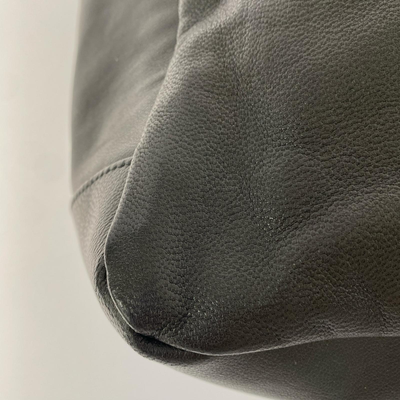 その他バッグ 24SS leather shoulder bag ブラック