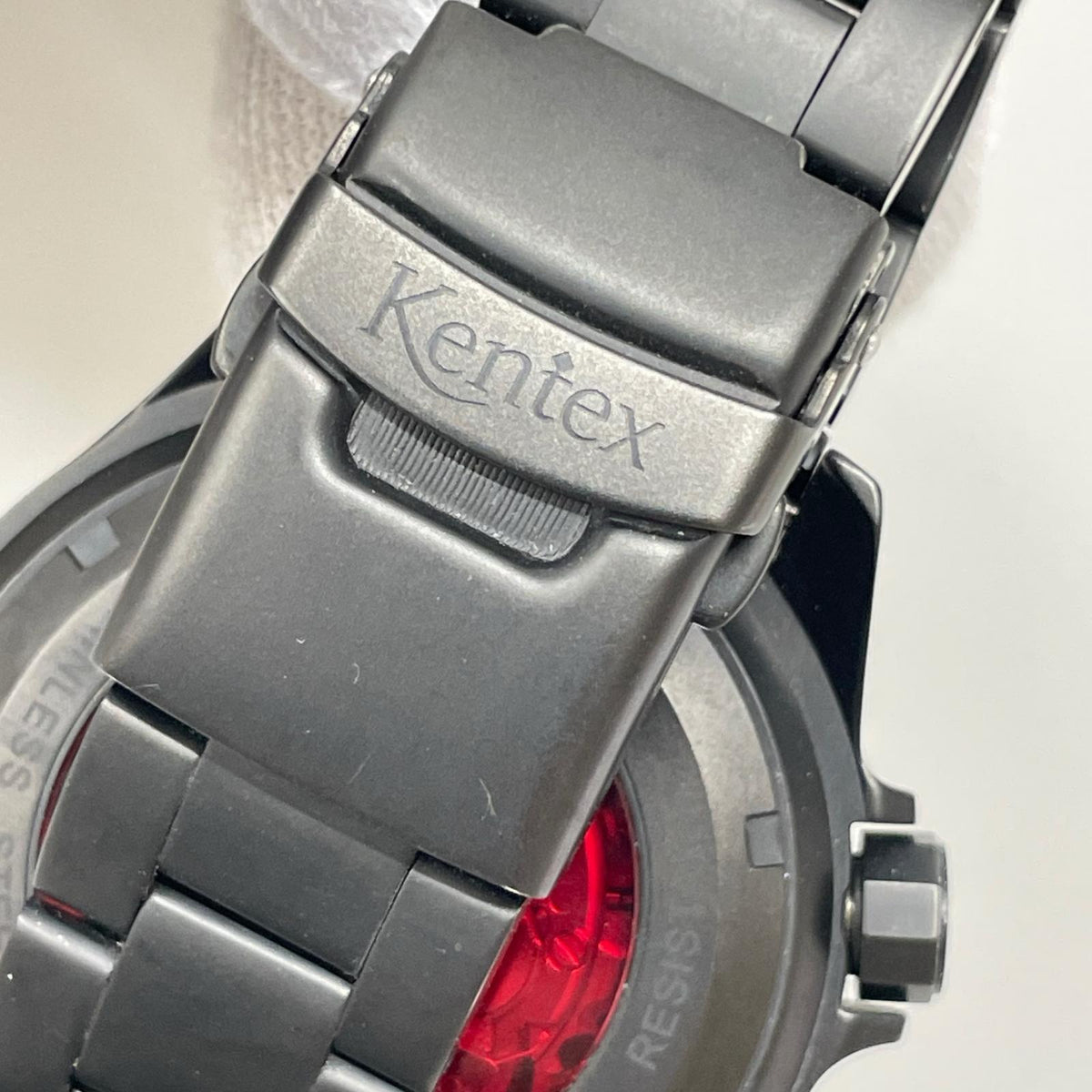 腕時計 Kentex 腕時計 自動巻 S678X ブラック