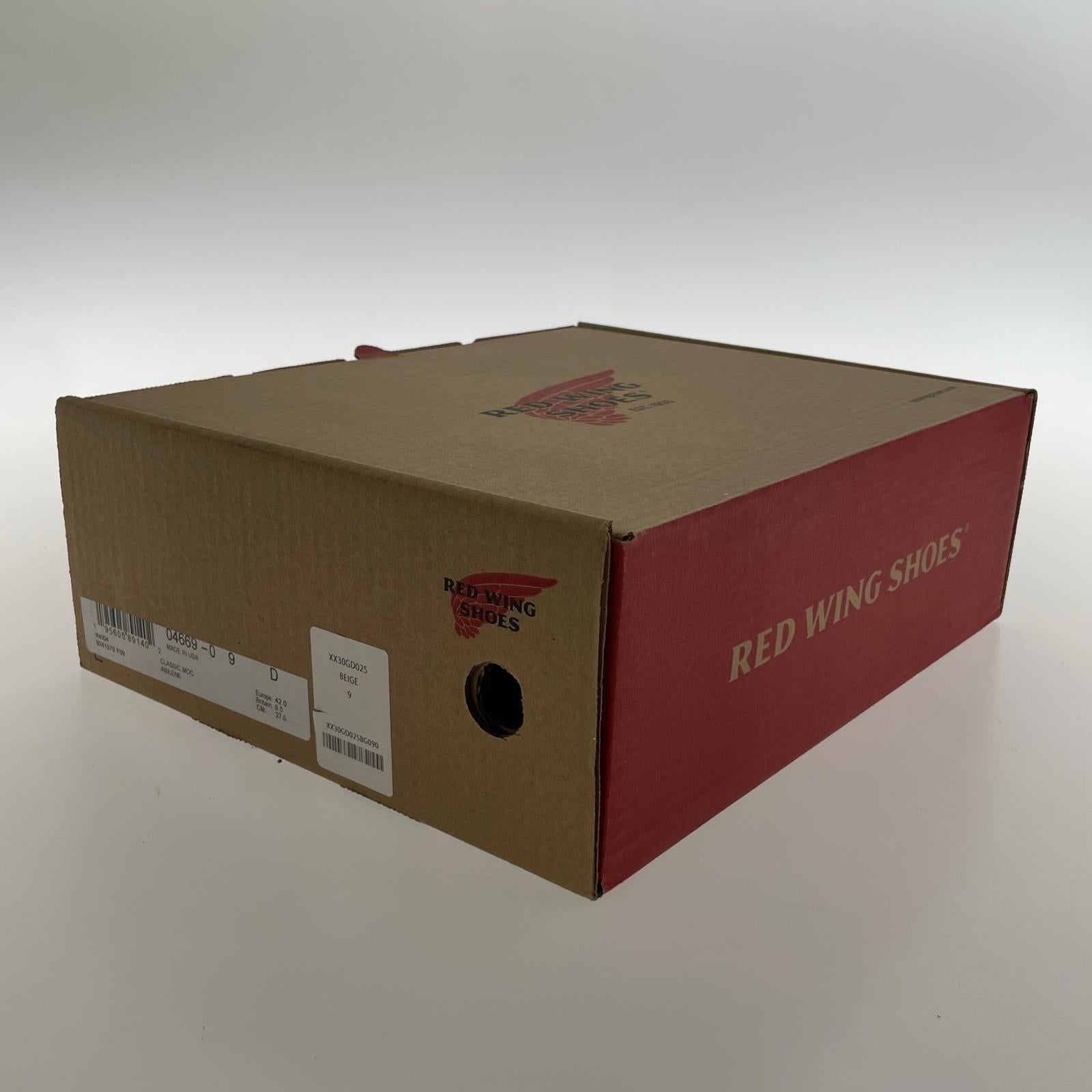 ブーツ ×RED WING 4669 CLASSIC MOC 8-Inch Boot (9D) ベージュ