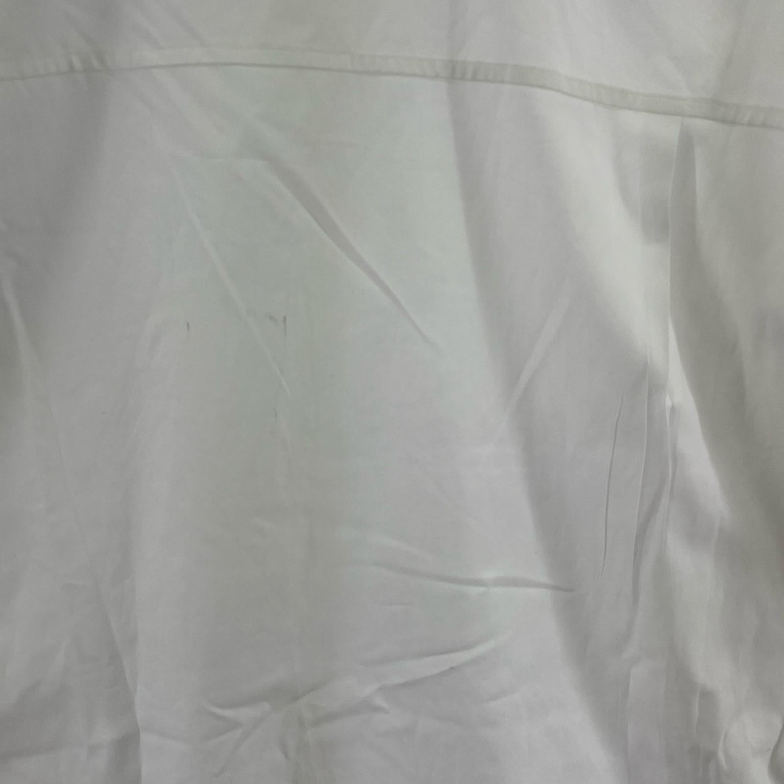 長袖シャツ AURALEE WASHED FINX TWILL BIG SHIRT 4 白 4 ホワイト