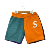 ショートパンツ 19ss SロゴSweatshort オレンジ/グリーン (S) S マルチカラー