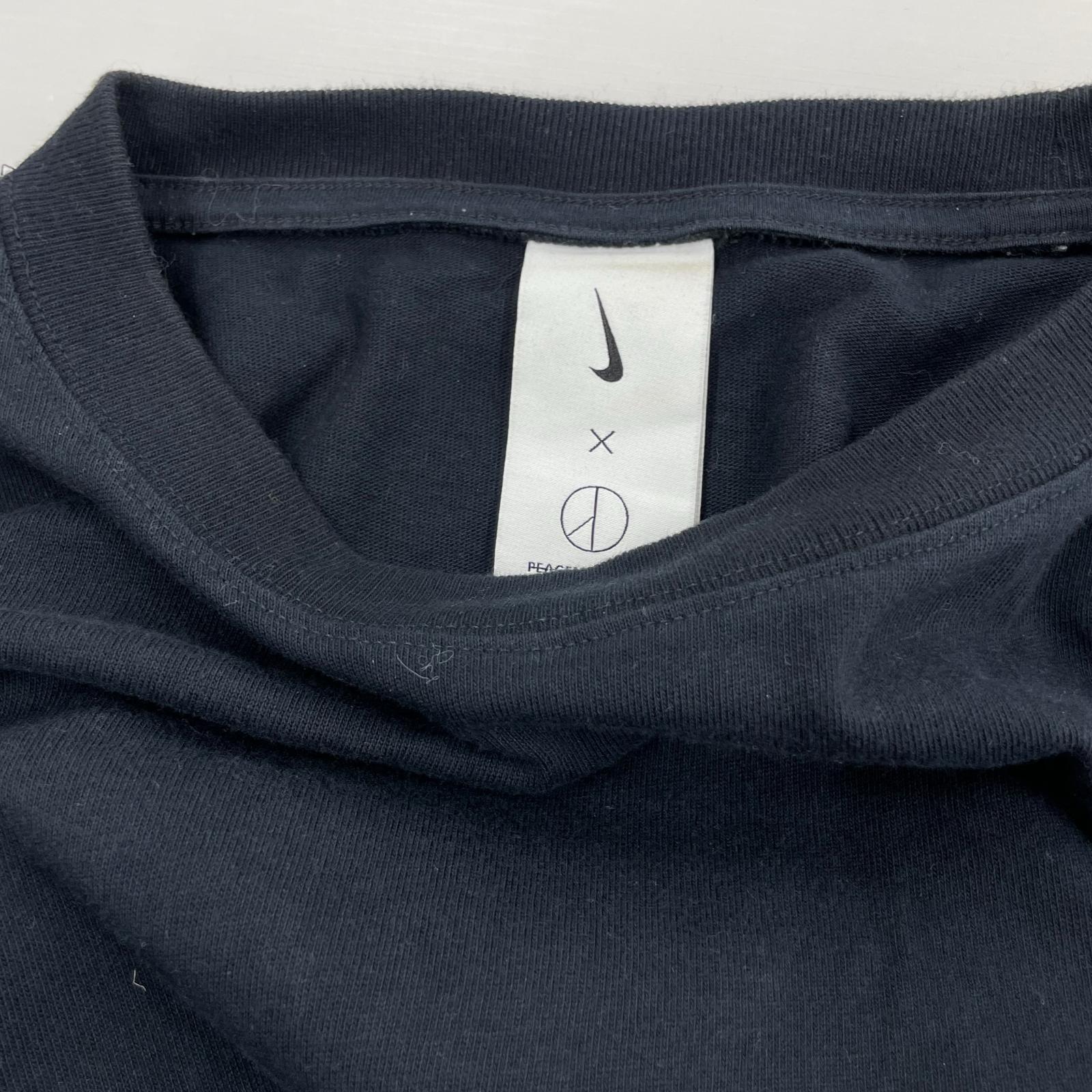 長袖Ｔシャツ NIKE×PEACEMINUSONE PMO G-DRAGON 黒（L） L ネイビー