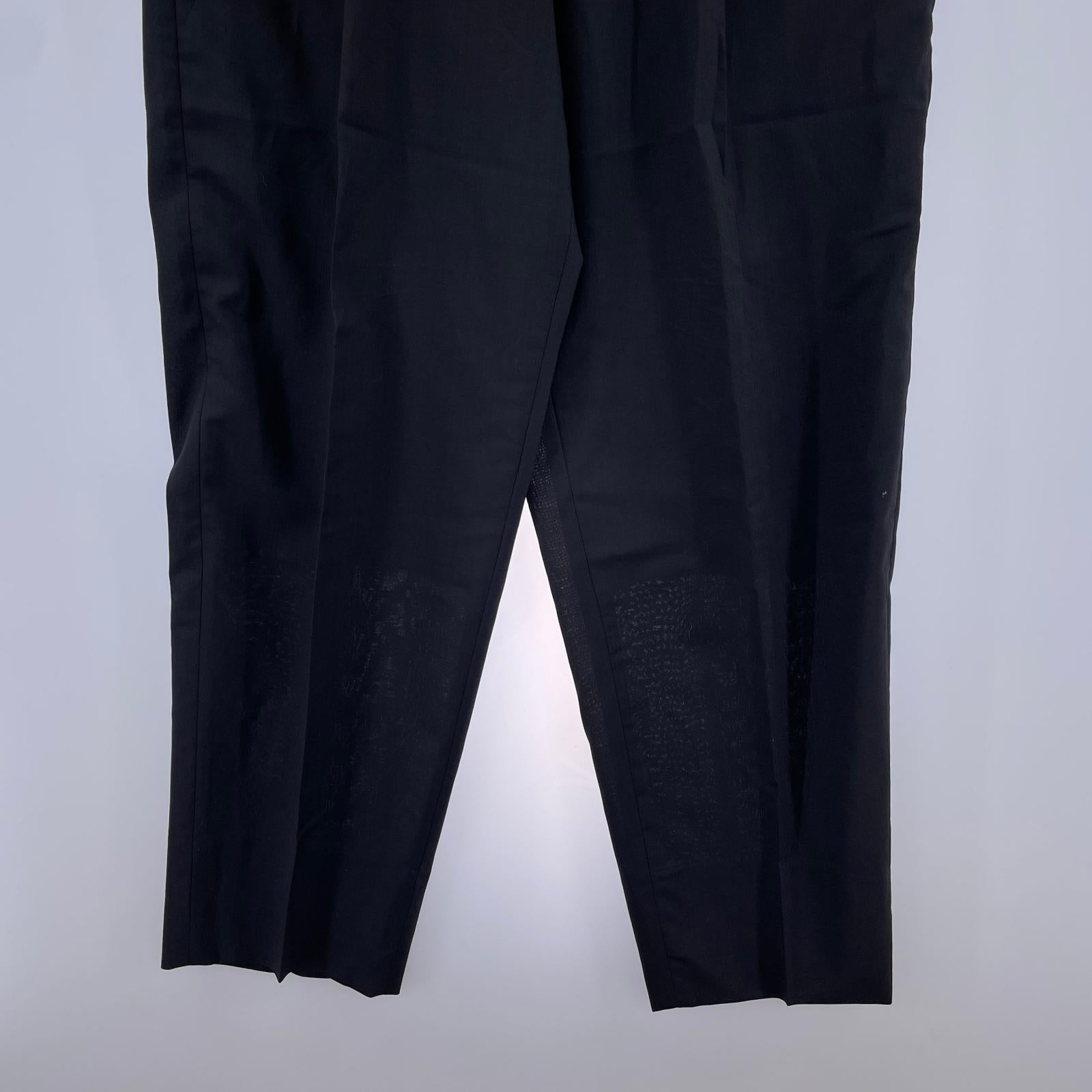 パンツ ウールタックパンツ ブラック M M ブラック