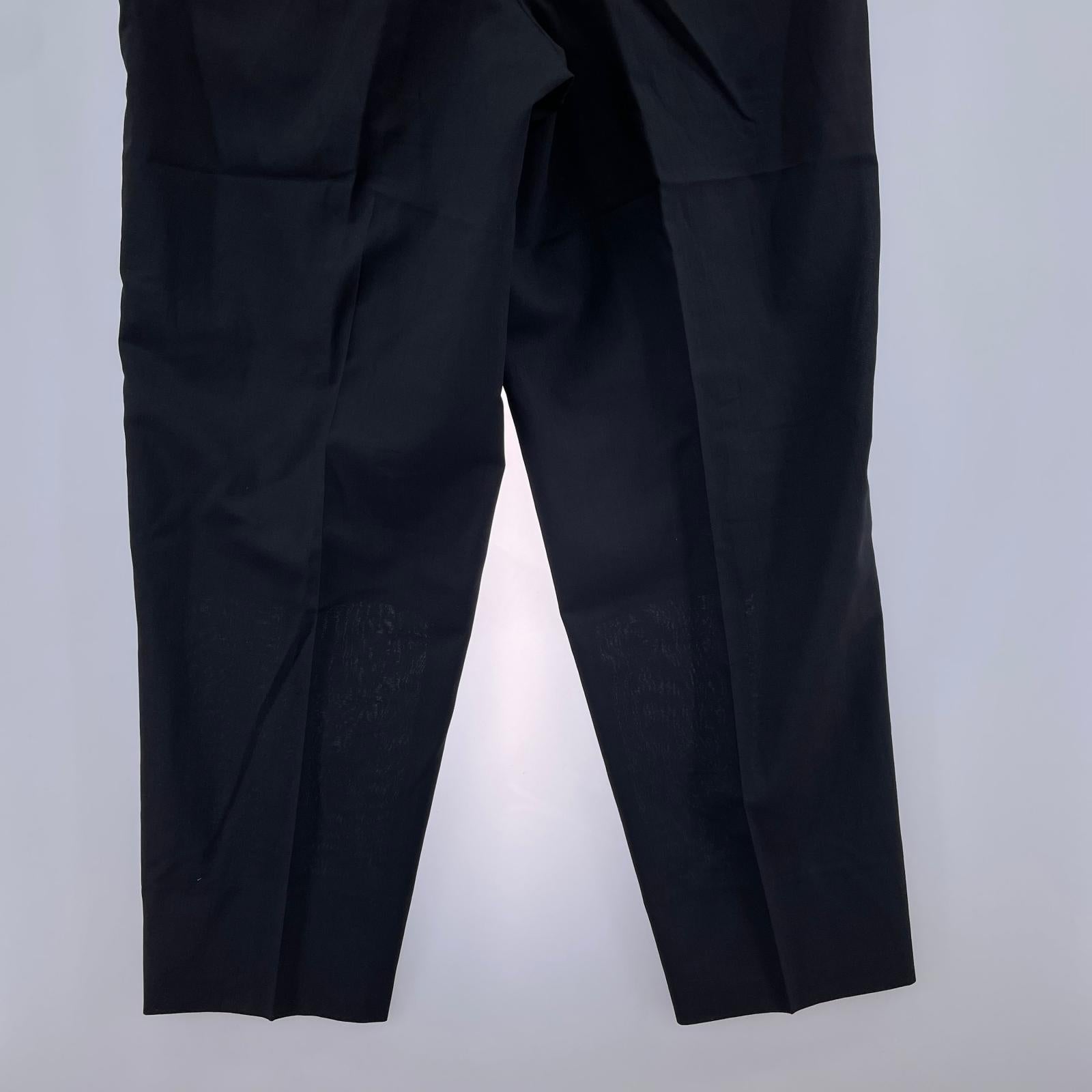 パンツ ウールタックパンツ ブラック M M ブラック