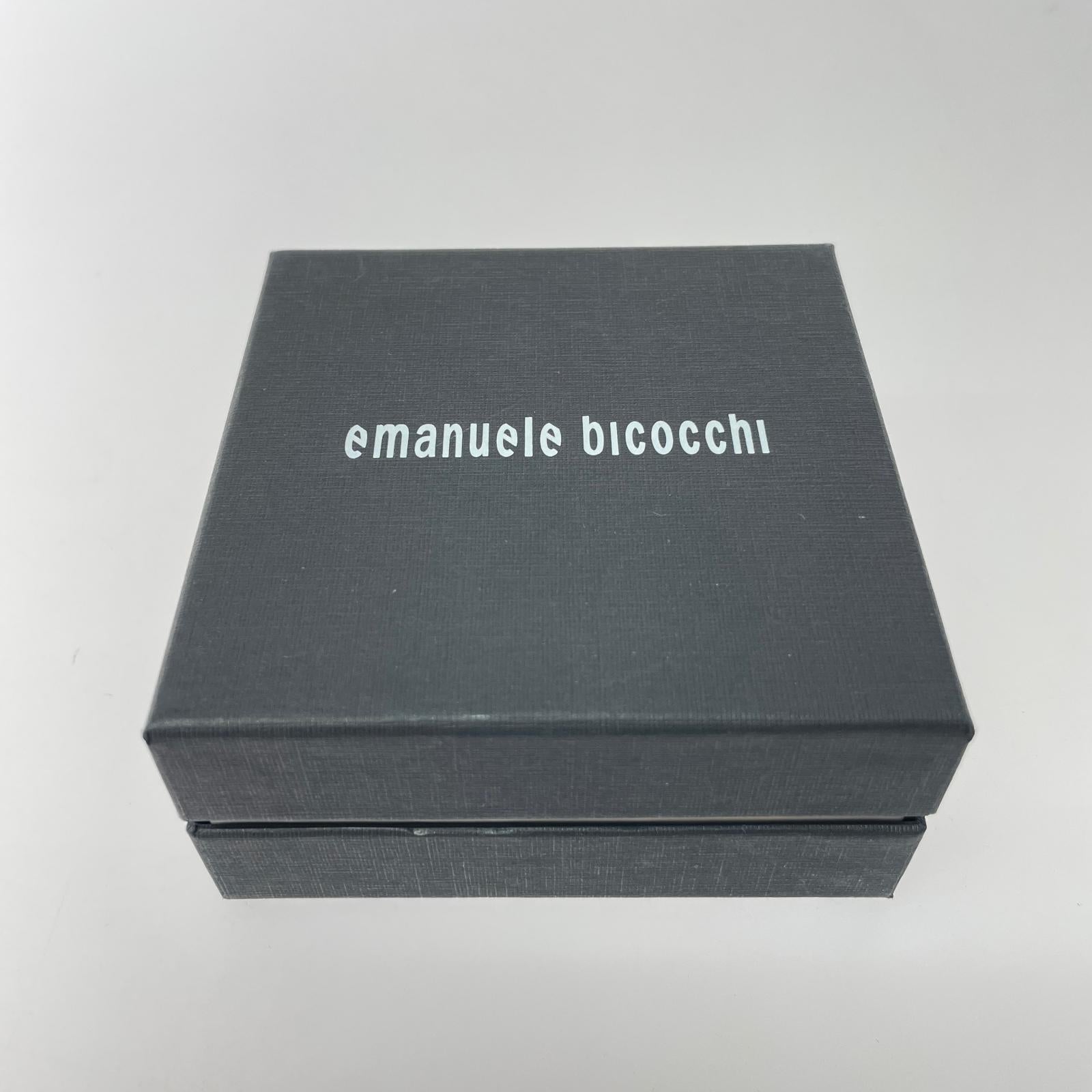 ネックレス Emanuele Bicocchi クレスト クリスタル ネックレス