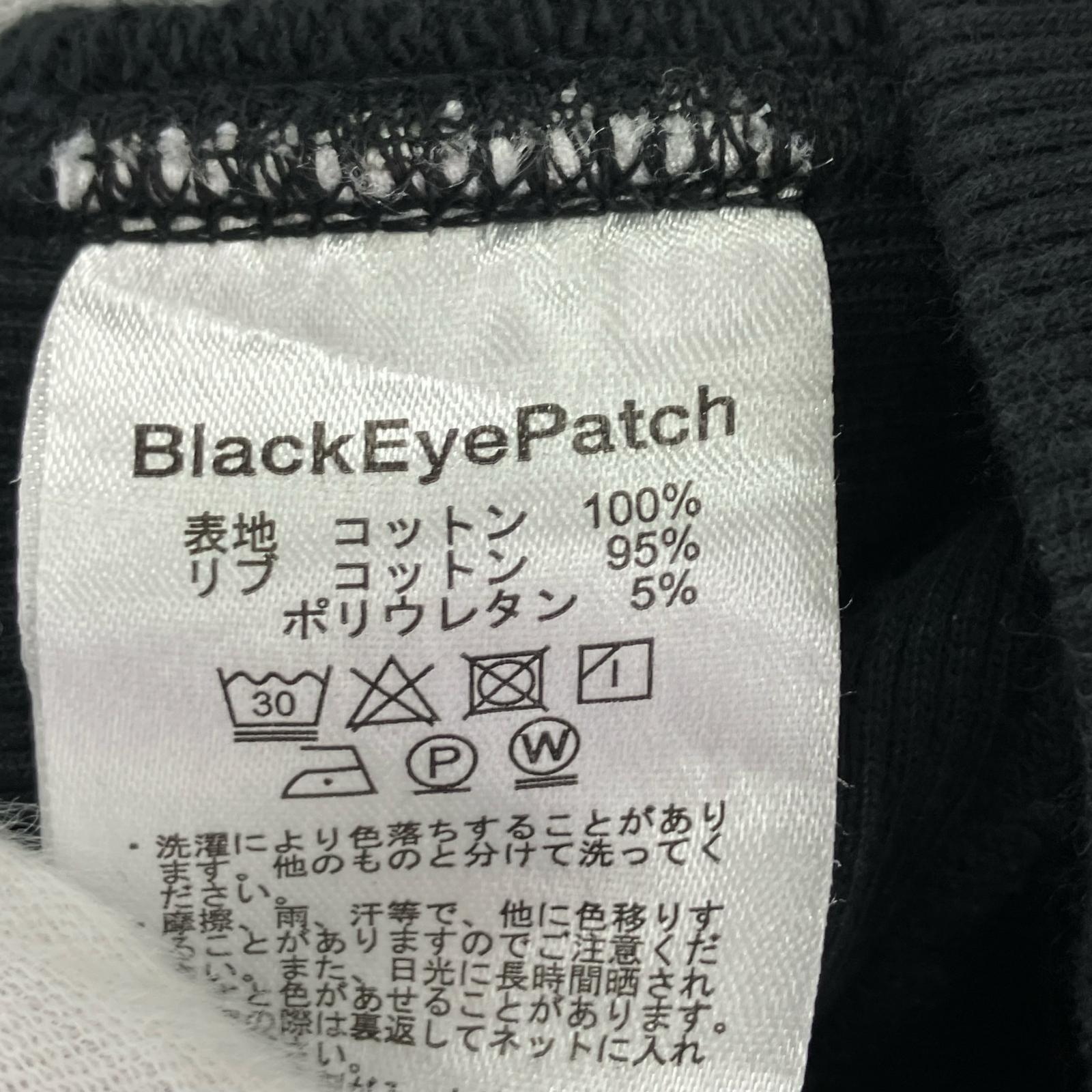 パーカー BLACK EYE PATCH 26SS GRINDCORE LOGO HOODIE S 黒赤 S