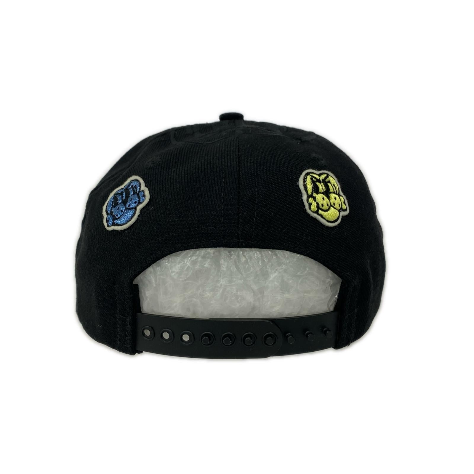 キャップ CHITO FINESSE PUP HAT CAP スナップバックキャップ 黒 ブラック