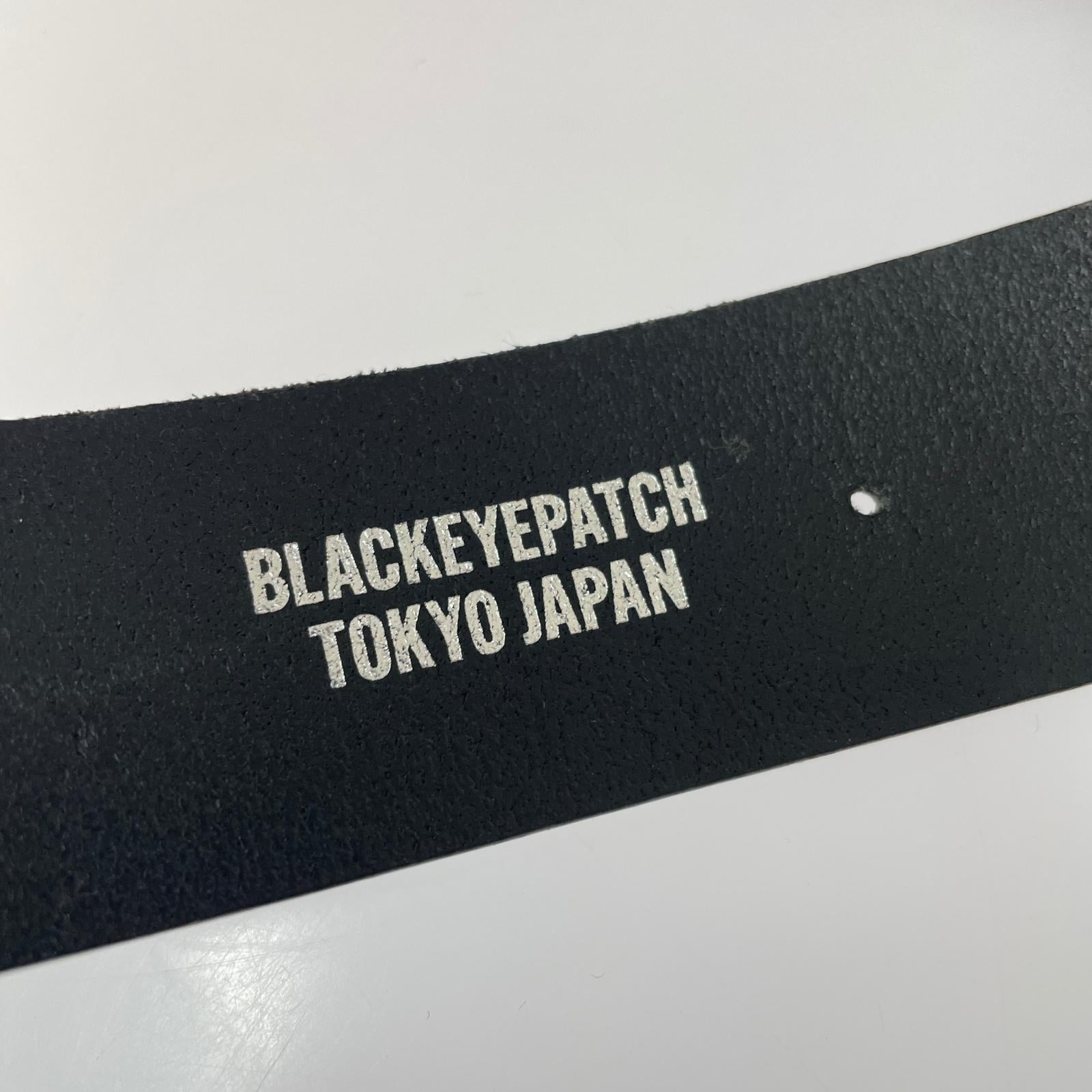 その他アクセサリー BLACK EYE PATCH BEPバックル レザーベルト ブラック