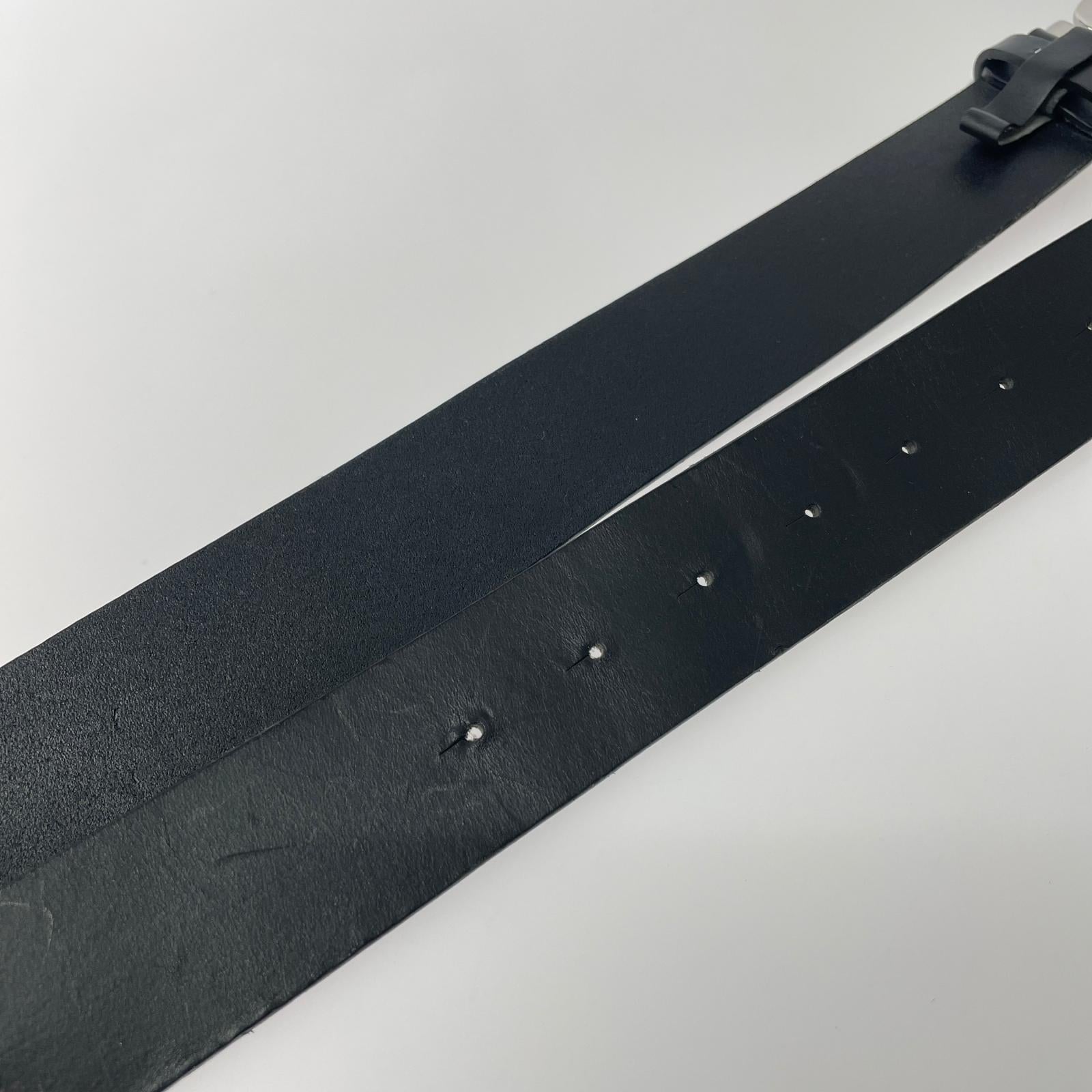 その他アクセサリー BLACK EYE PATCH BEPバックル レザーベルト ブラック