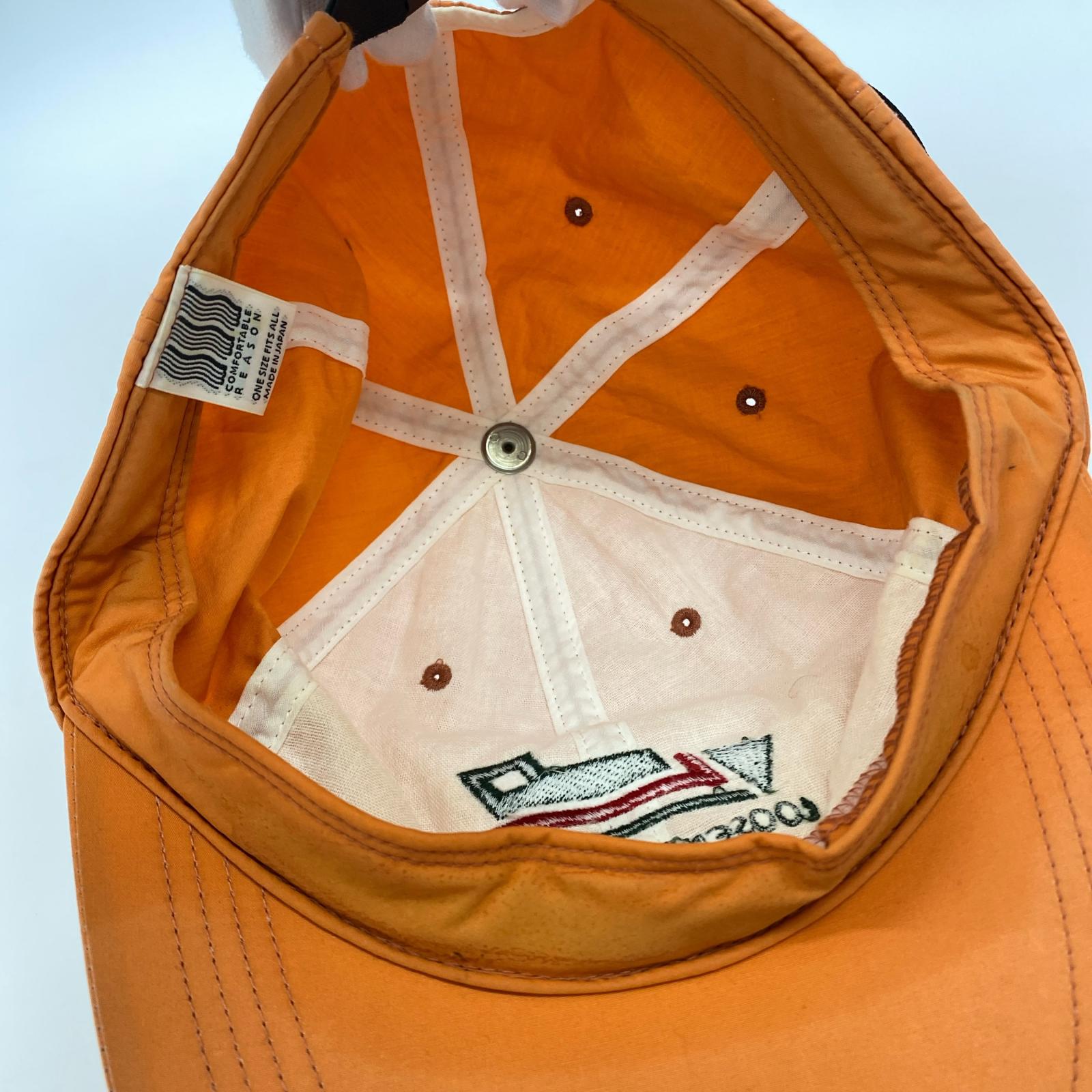 キャップ LOOSEN THE RUDDER 6 PANEL キャップ オレンジ オレンジ