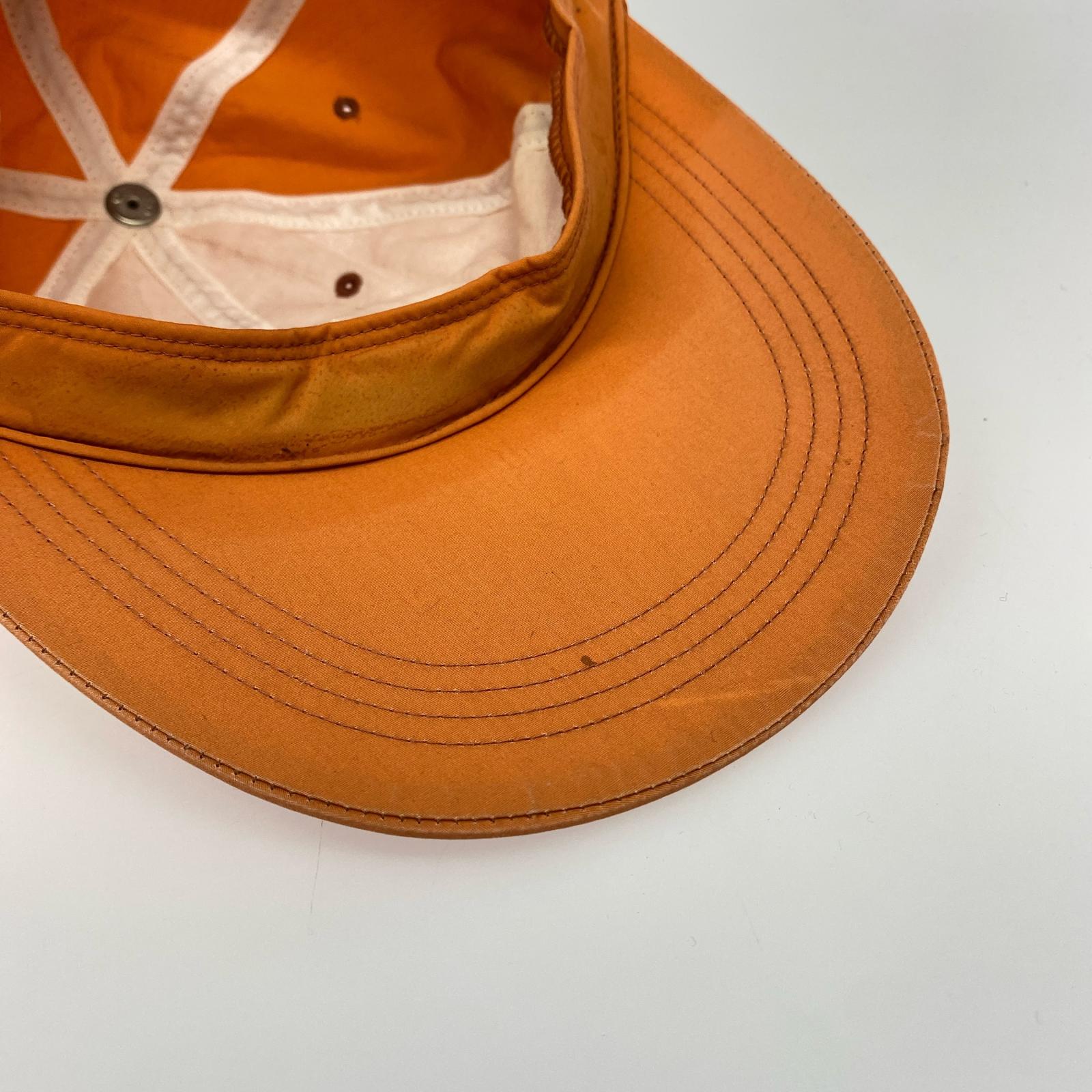 キャップ LOOSEN THE RUDDER 6 PANEL キャップ オレンジ オレンジ