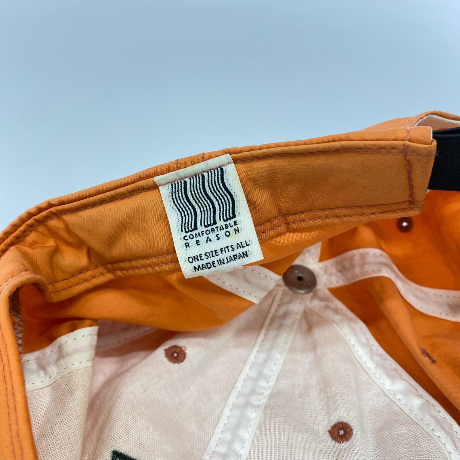 キャップ LOOSEN THE RUDDER 6 PANEL キャップ オレンジ オレンジ