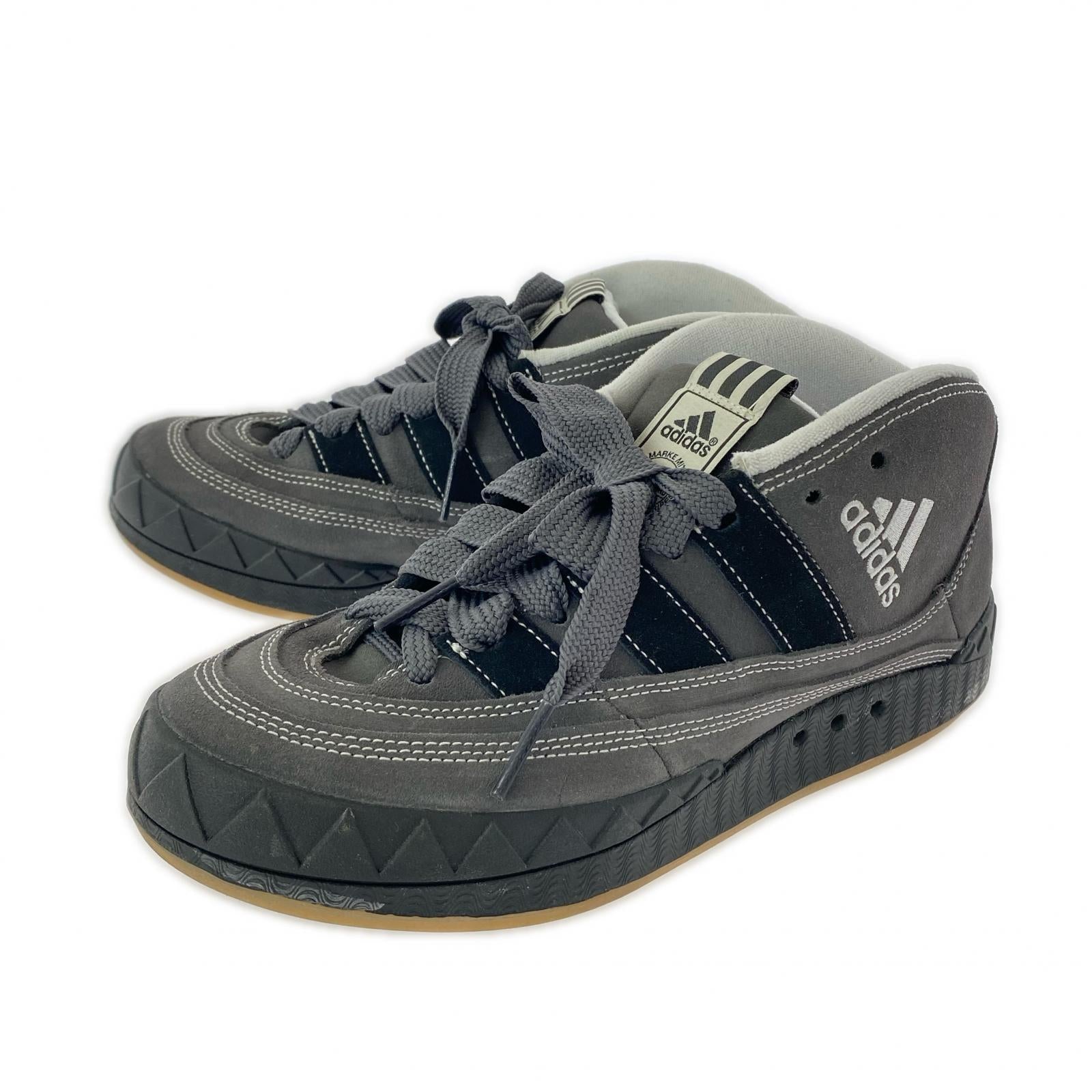 スニーカー ×YNUK ADIMATIC MID CORE BLACK IE2174 26.5cm (US8 1/2 UK8 EU43) グレー