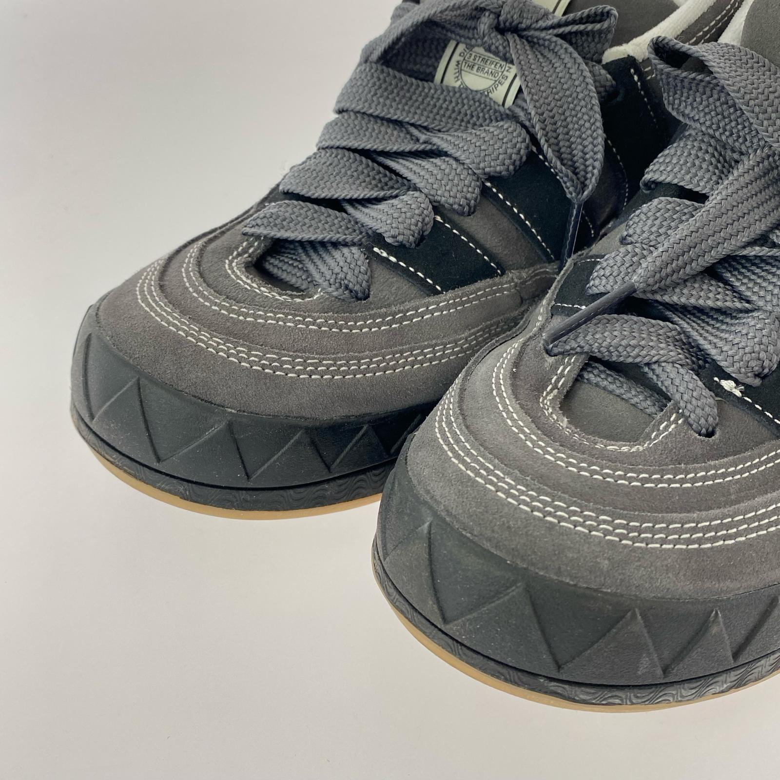 スニーカー ×YNUK ADIMATIC MID CORE BLACK IE2174 26.5cm (US8 1/2 UK8 EU43) グレー