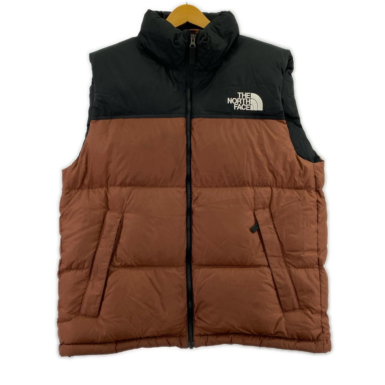 ダウンベスト THE NORTH FACE ダウンベスト L ブラウン