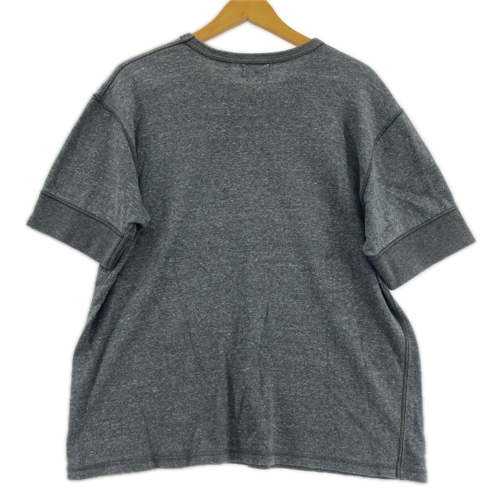 半袖Ｔシャツ POWERWEAR 袖リブ 灰 (42) 42 グレー