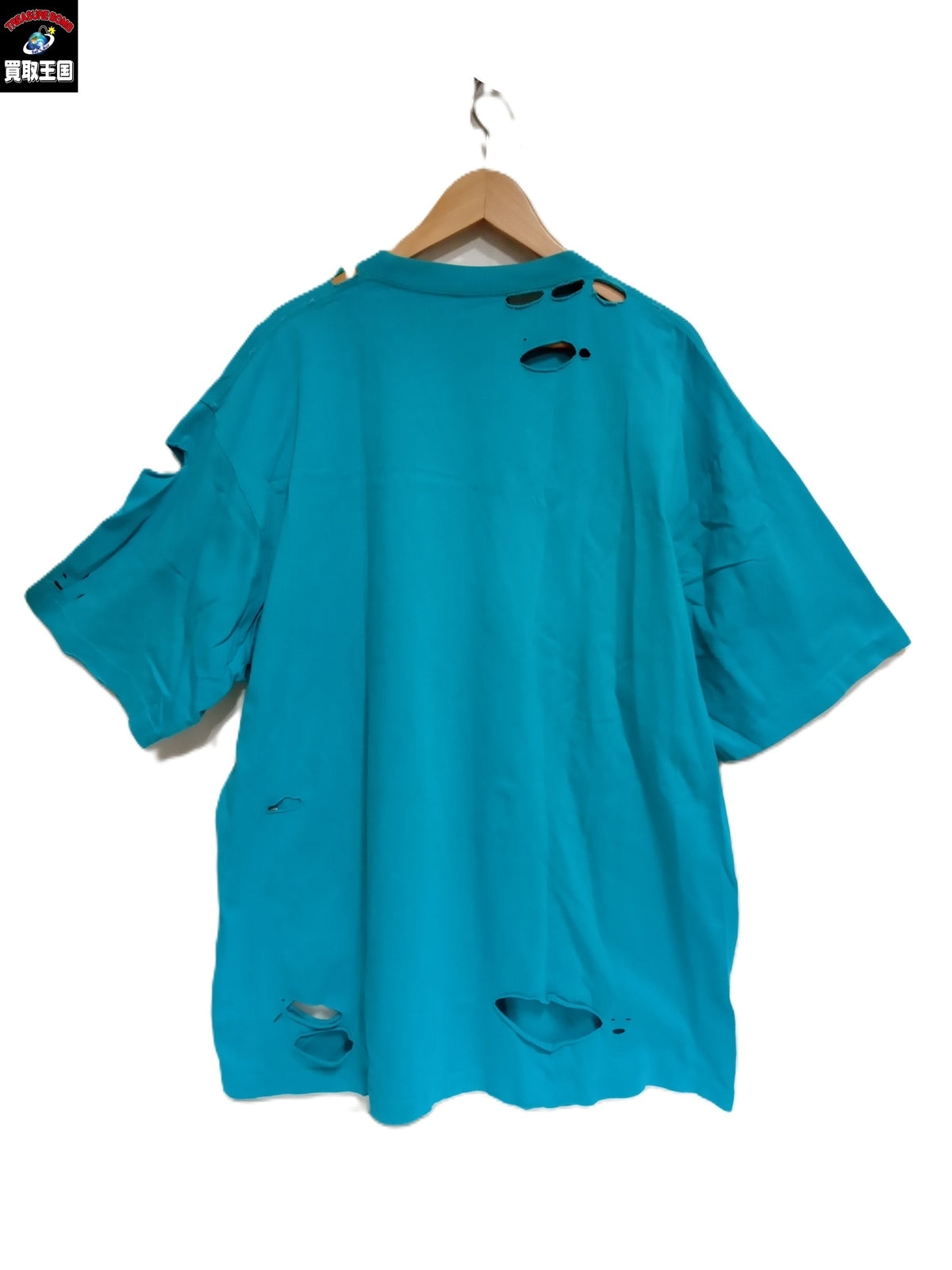 BALENCIAGA/ﾃﾞｽﾄﾛｲ/21SS/ｵｰﾊﾞｰTee