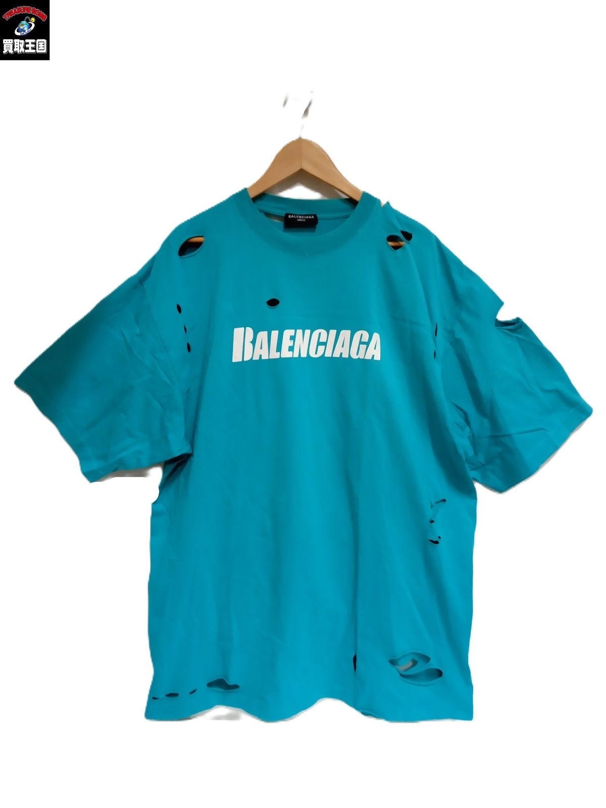 BALENCIAGA/ﾃﾞｽﾄﾛｲ/21SS/ｵｰﾊﾞｰTee