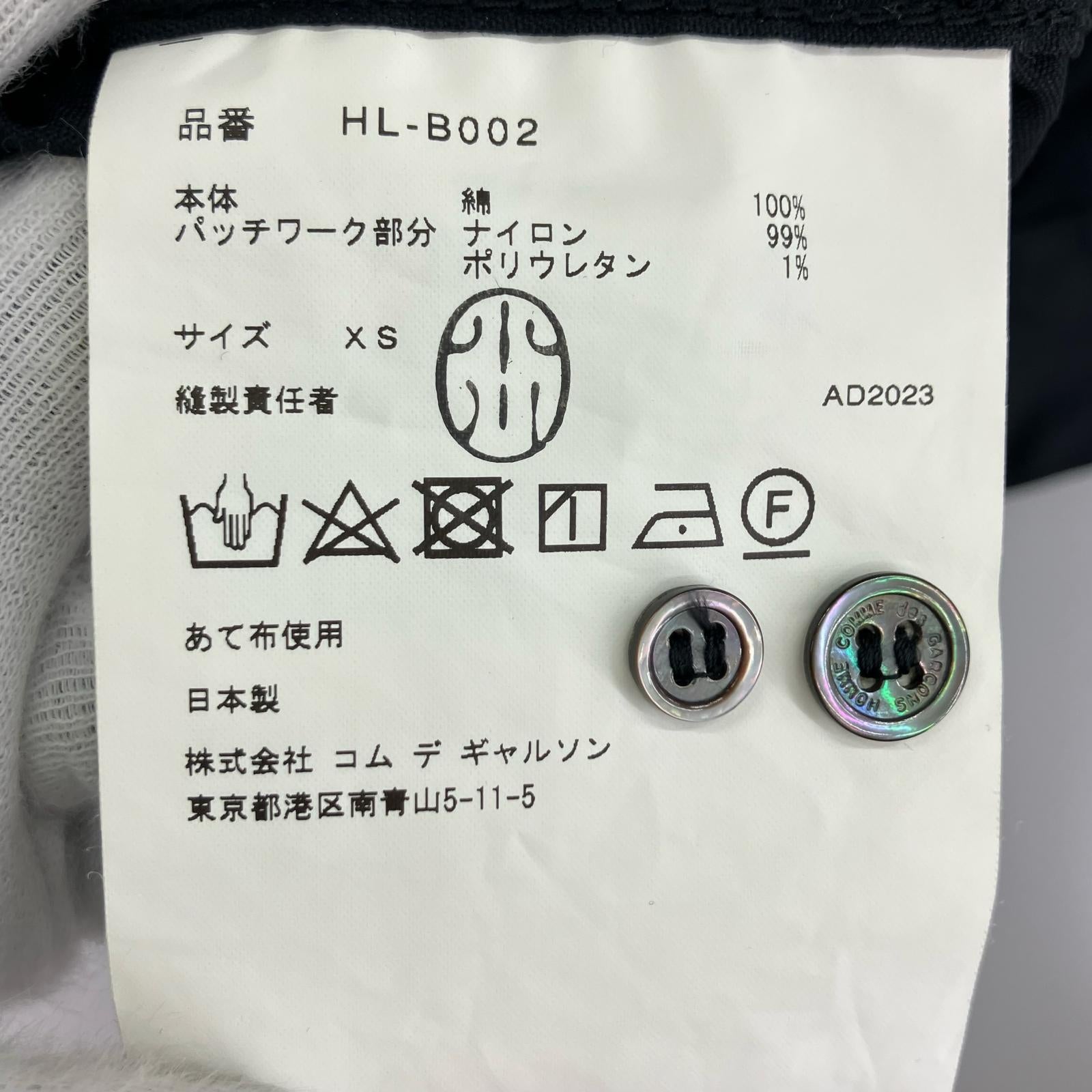 長袖シャツ 綿オックス×多素材MIX L/Sシャツ/ブラック ブラック