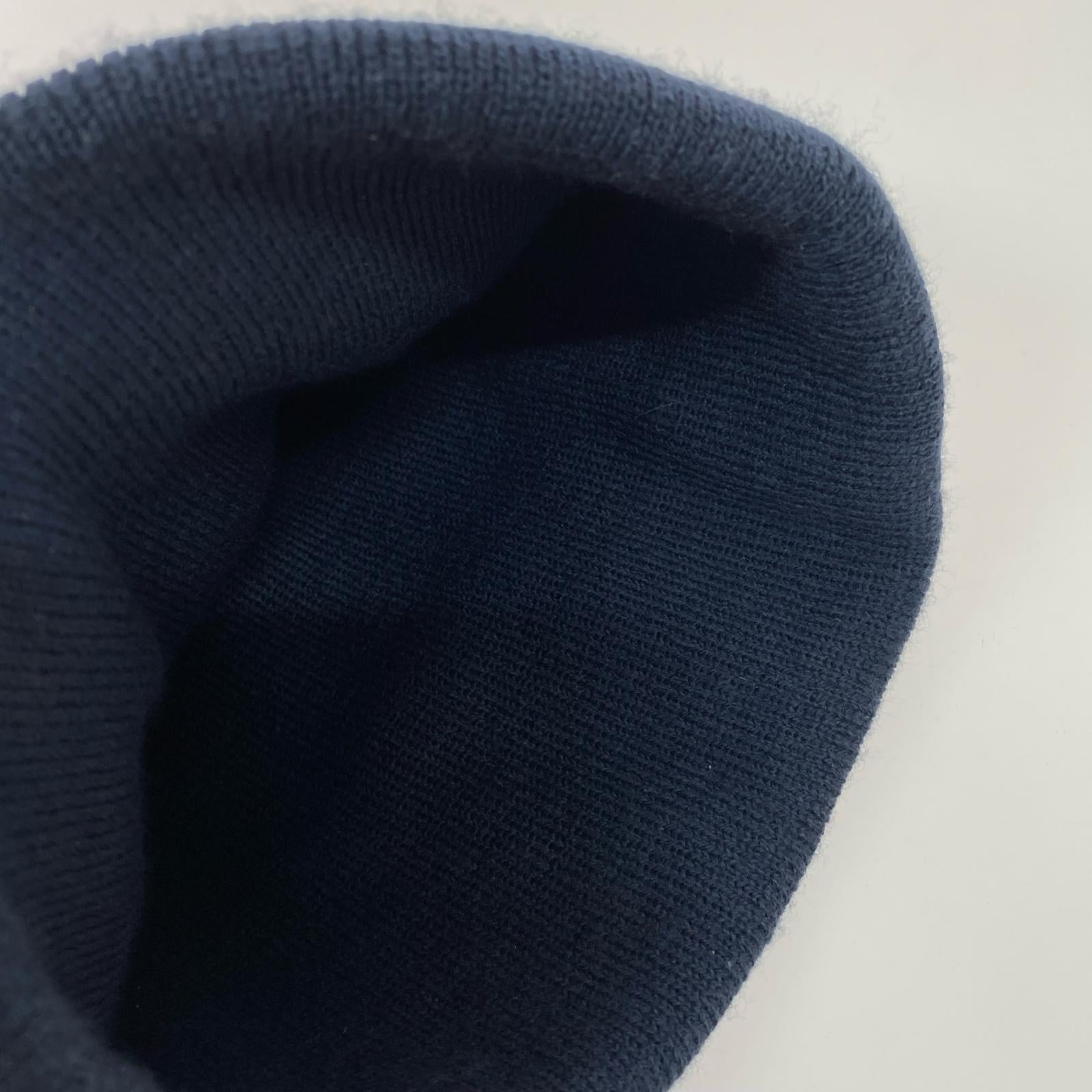 ニットキャップ 19AW 1-800 ネイビー