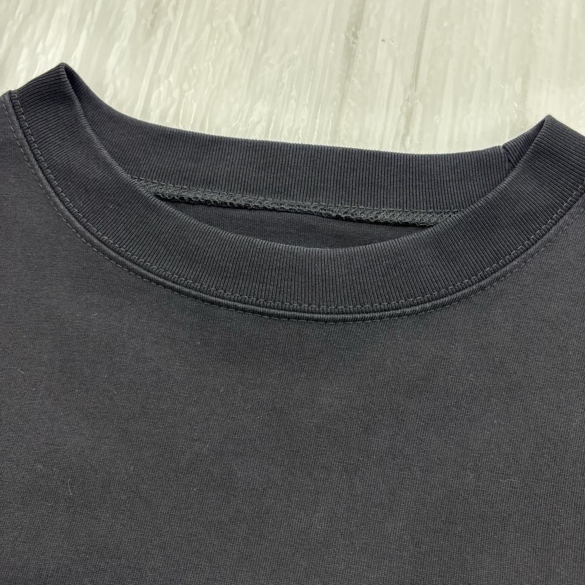 半袖Ｔシャツ MAYO ﾊﾞｯｸ刺繍 ｵｰﾊﾞ‐ Tee 黒 L L ブラック
