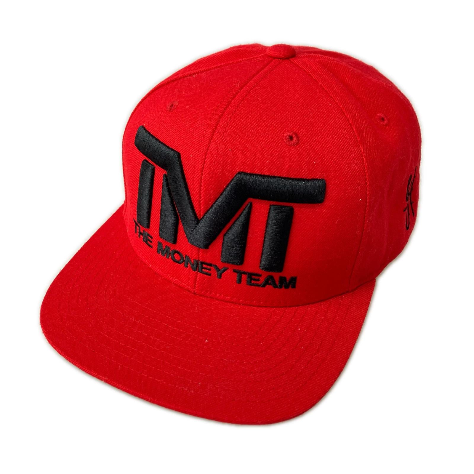 キャップ THE MONEY TEAM 赤 レッド