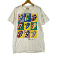 半袖Ｔシャツ Rolling Stones 80s-90s ツアーTee ベージュ