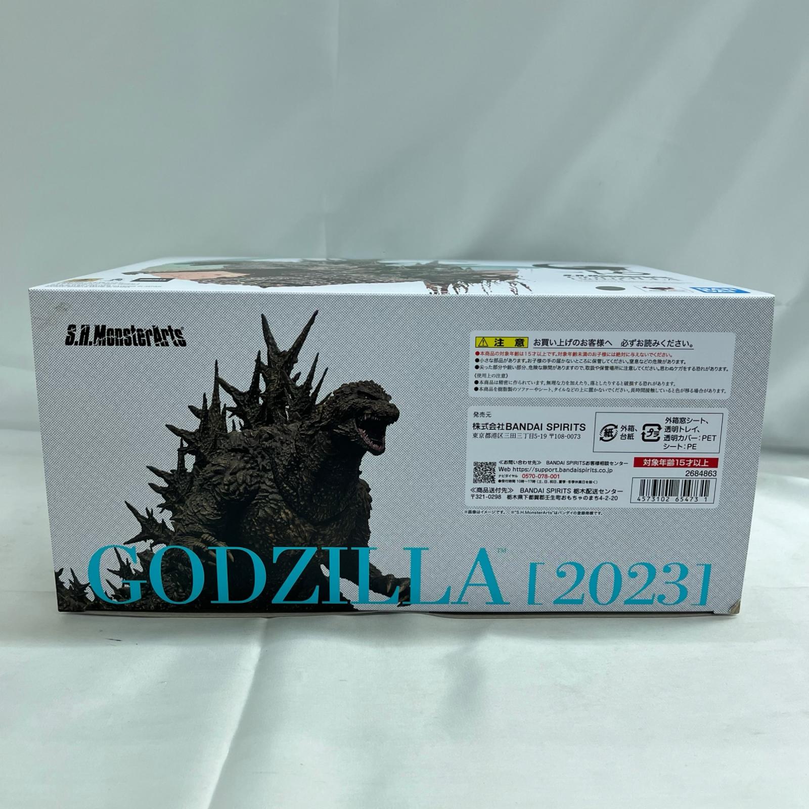 ★S.H.MonsterArts ゴジラ (2023) ゴジラ BANDAI フィギュア/グッズ