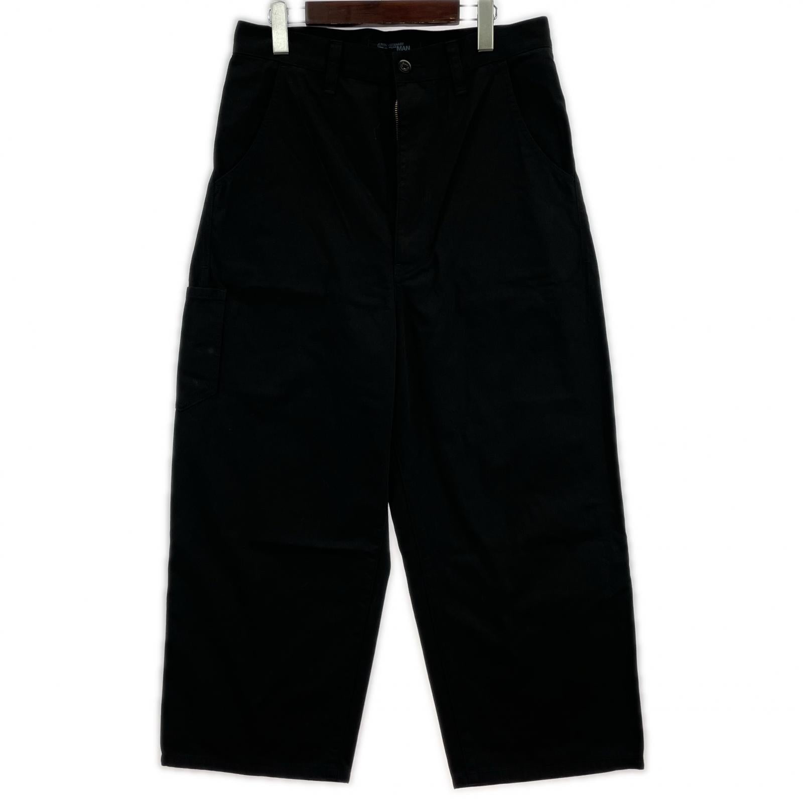 パンツ JUNYA WATANABE MAN 20AW 後染め立体裁断チノパンツ S ブラック S ブラック