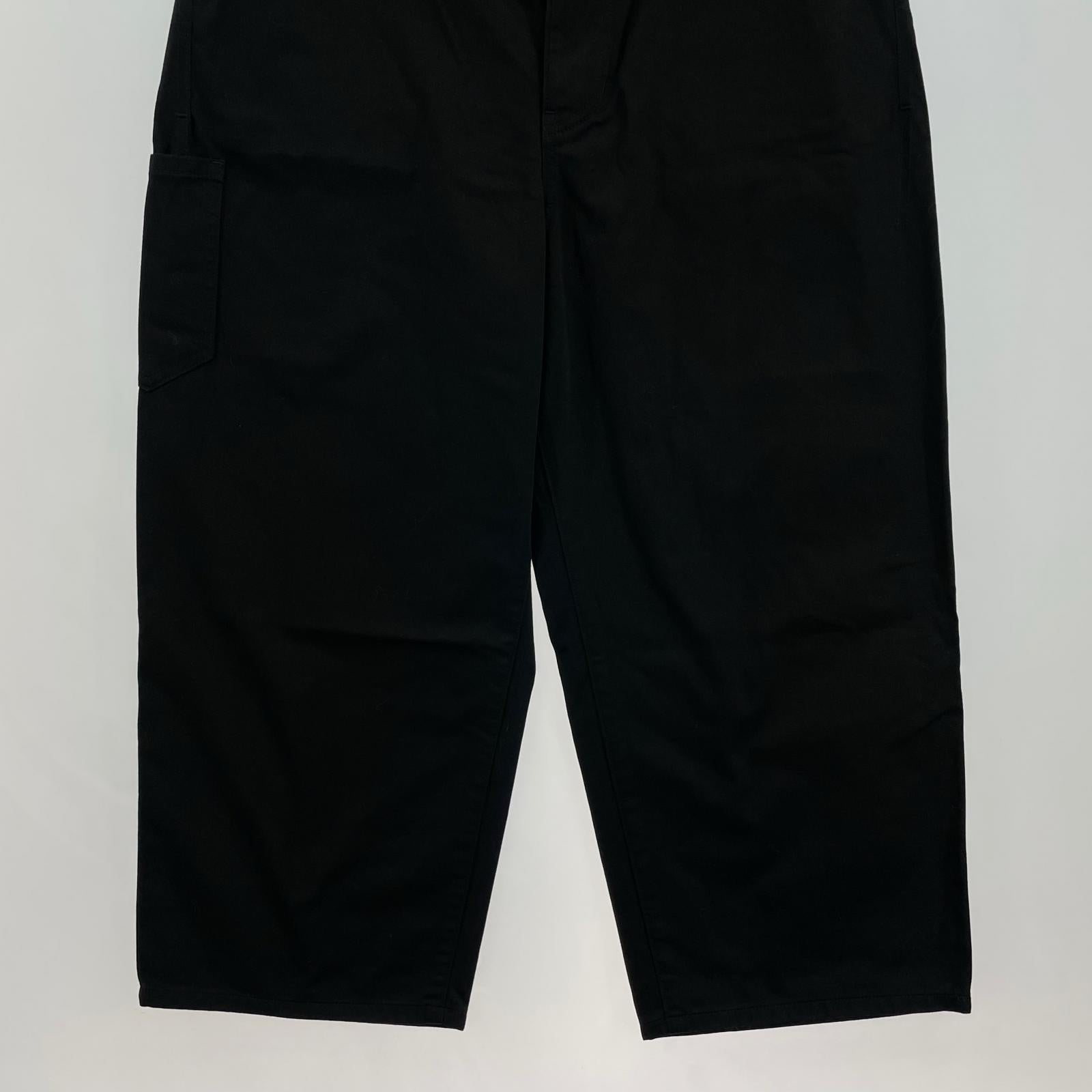 パンツ JUNYA WATANABE MAN 20AW 後染め立体裁断チノパンツ S ブラック S ブラック