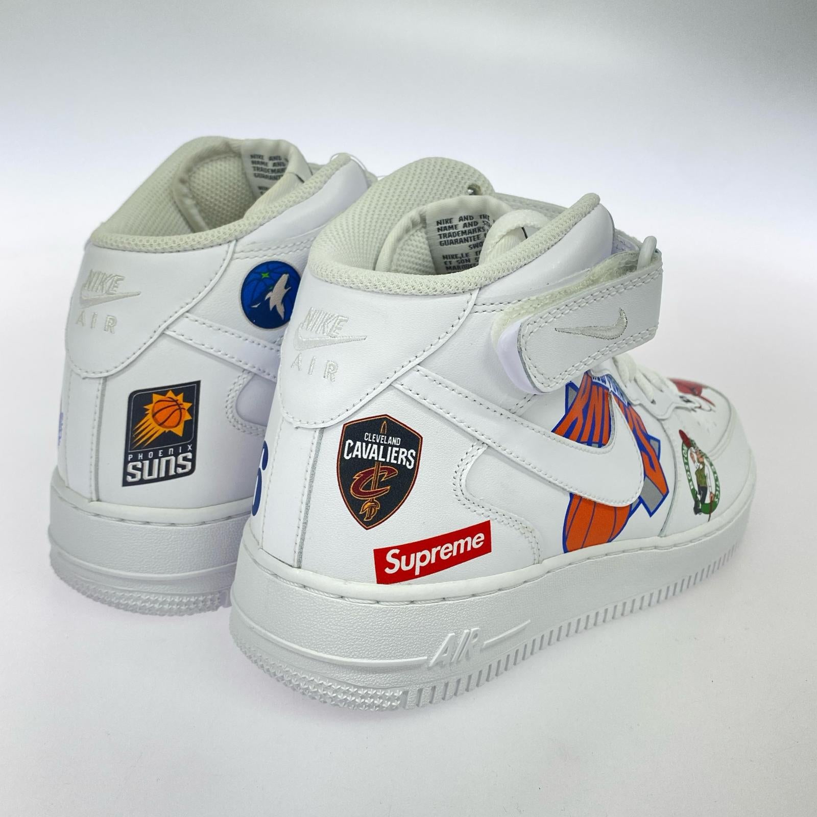 スニーカー × Supreme × NBA AF1 Mid '07 "White" 26.5 26.5cm (US8 1/2 UK8 EU43) ホワイト