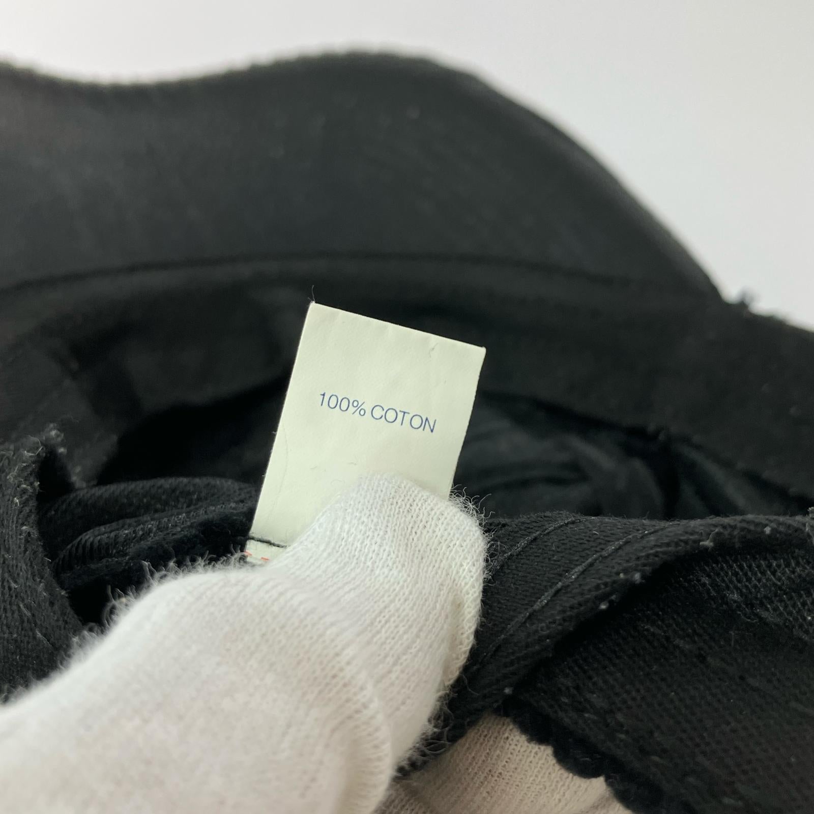 キャップ corduroy box logo 黒 ブラック