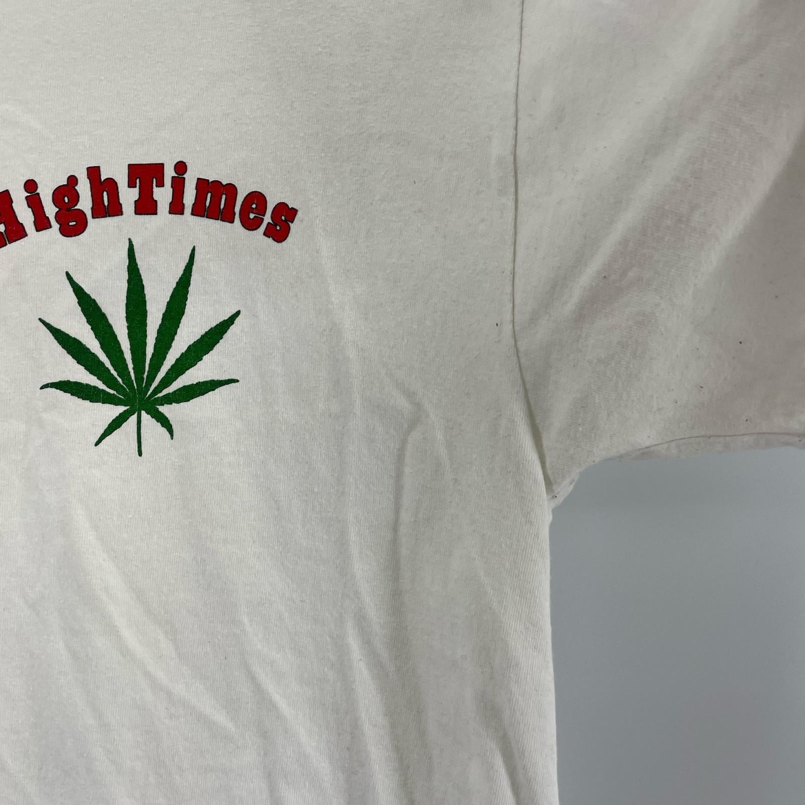 半袖Ｔシャツ HIGH TIMES Tee 白　L L ホワイト