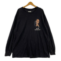 長袖Ｔシャツ BOB MARLEY L/S Tee 黒　XL ブラック