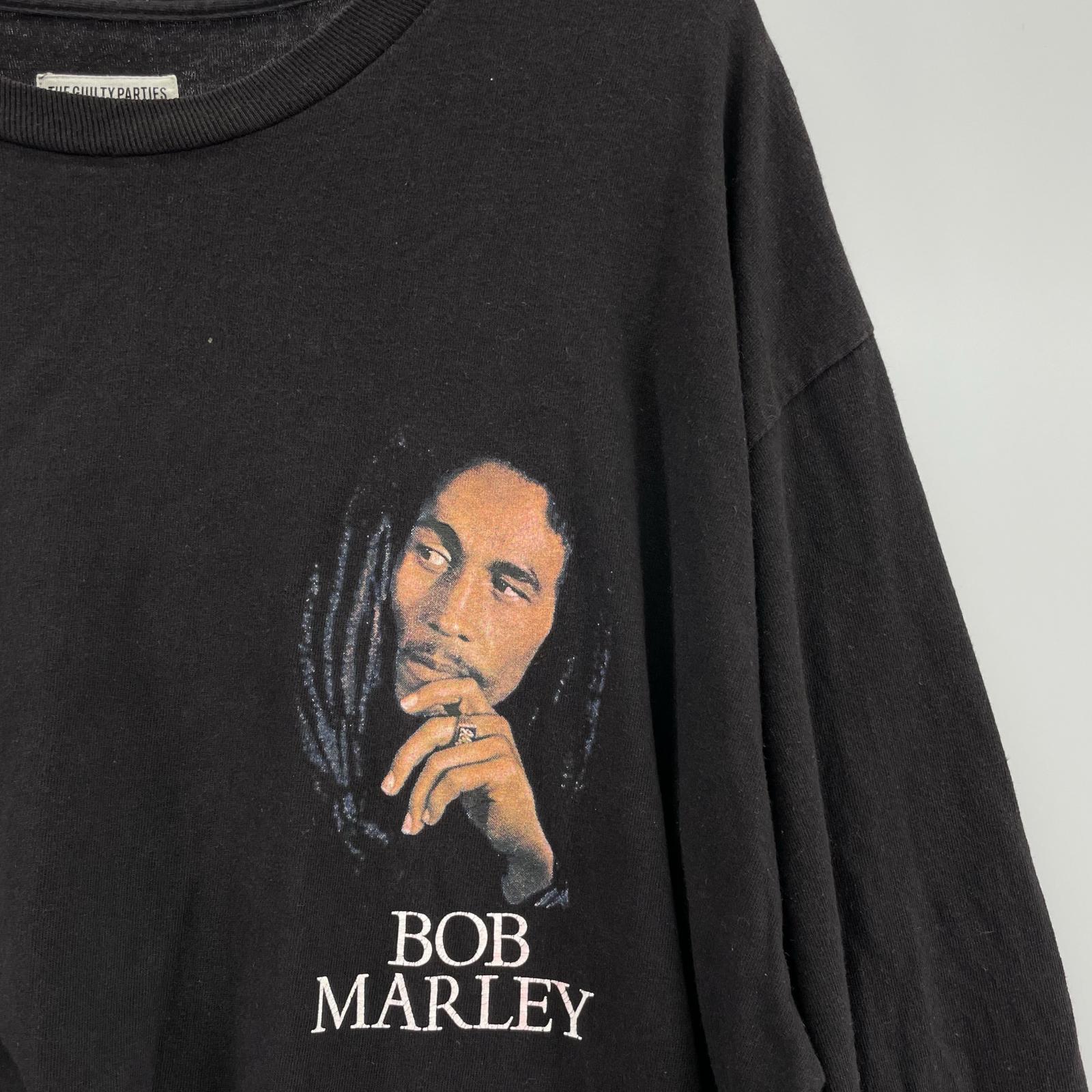 長袖Ｔシャツ BOB MARLEY L/S Tee 黒　XL ブラック