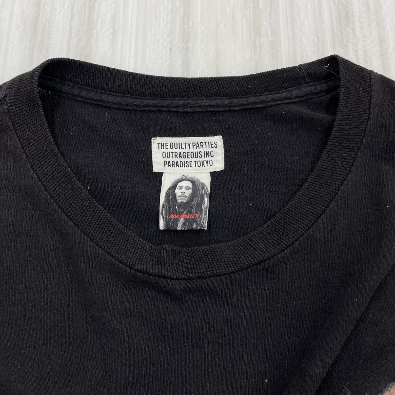長袖Ｔシャツ BOB MARLEY L/S Tee 黒　XL ブラック