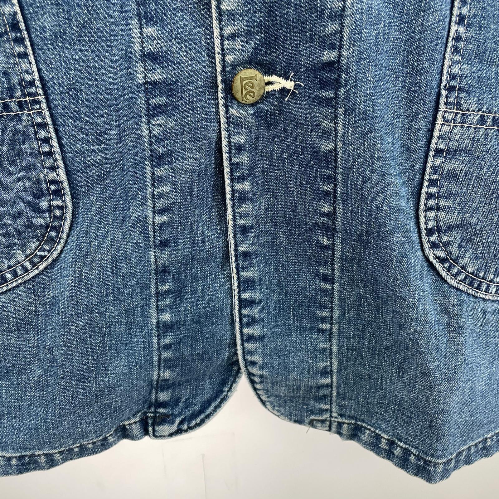 デニムジャケット 90s 復刻 ハウスタグ デニムカバーオール (L) L ブルー