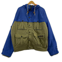 マウンテンパーカー マウンテンパーカー 青緑 (XL)