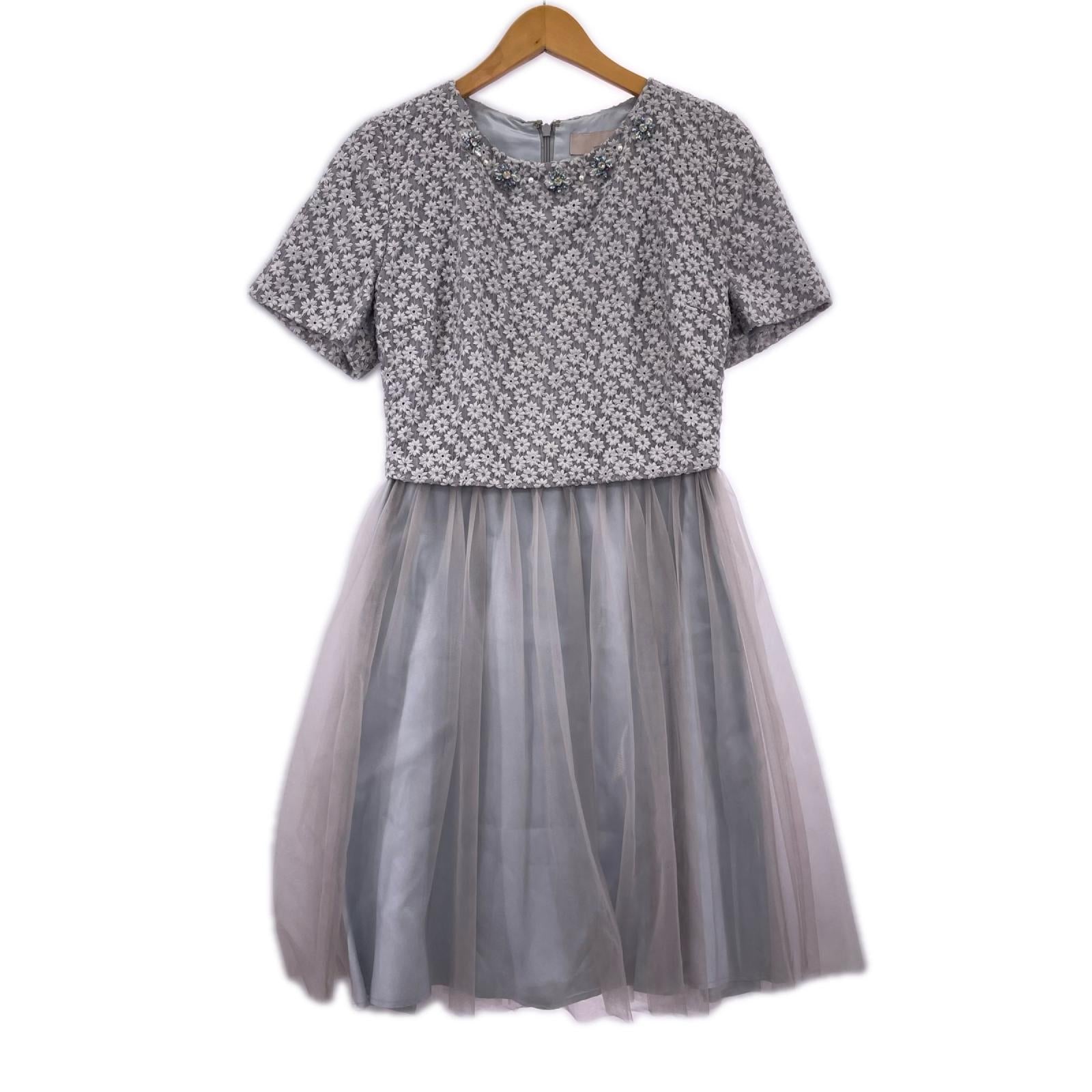 ワンピース MOISELLE 42 ブルー