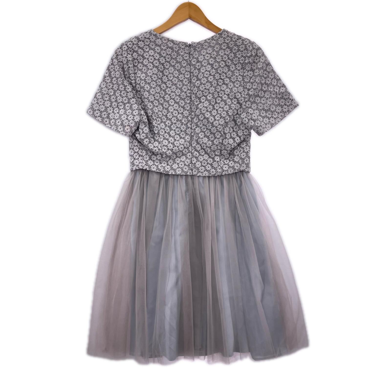 ワンピース MOISELLE 42 ブルー