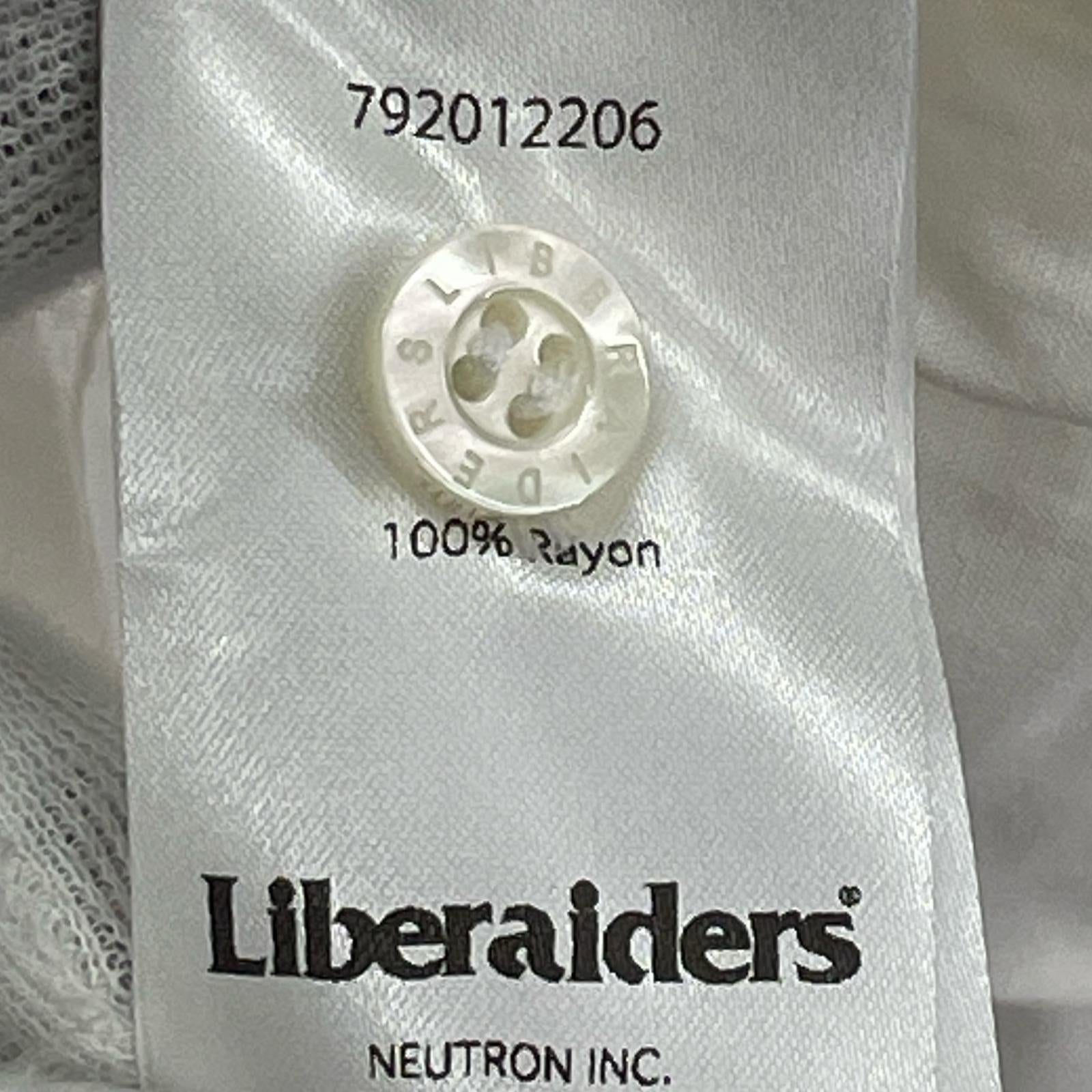 半袖シャツ Liberaiders アロハシャツ WHT L L ホワイト