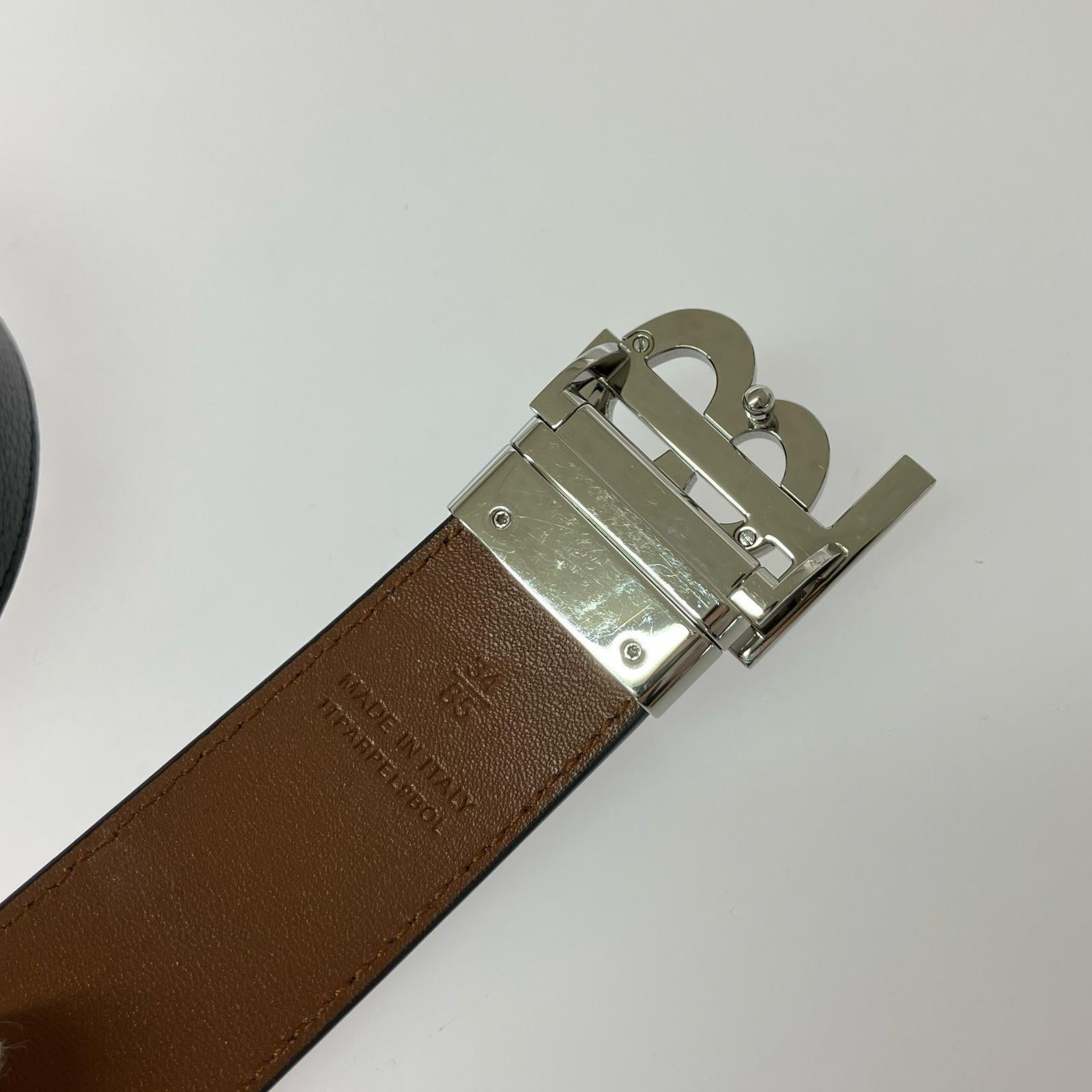 その他アクセサリー TBロゴ リバーシブル ベルト ブラック
