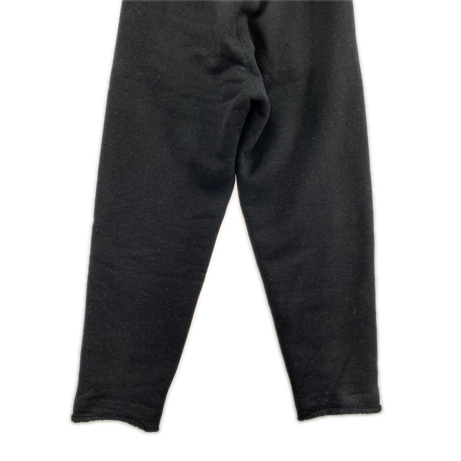 パンツ BRETT Wool Cashmere Boa Sweat Pants S ブラック