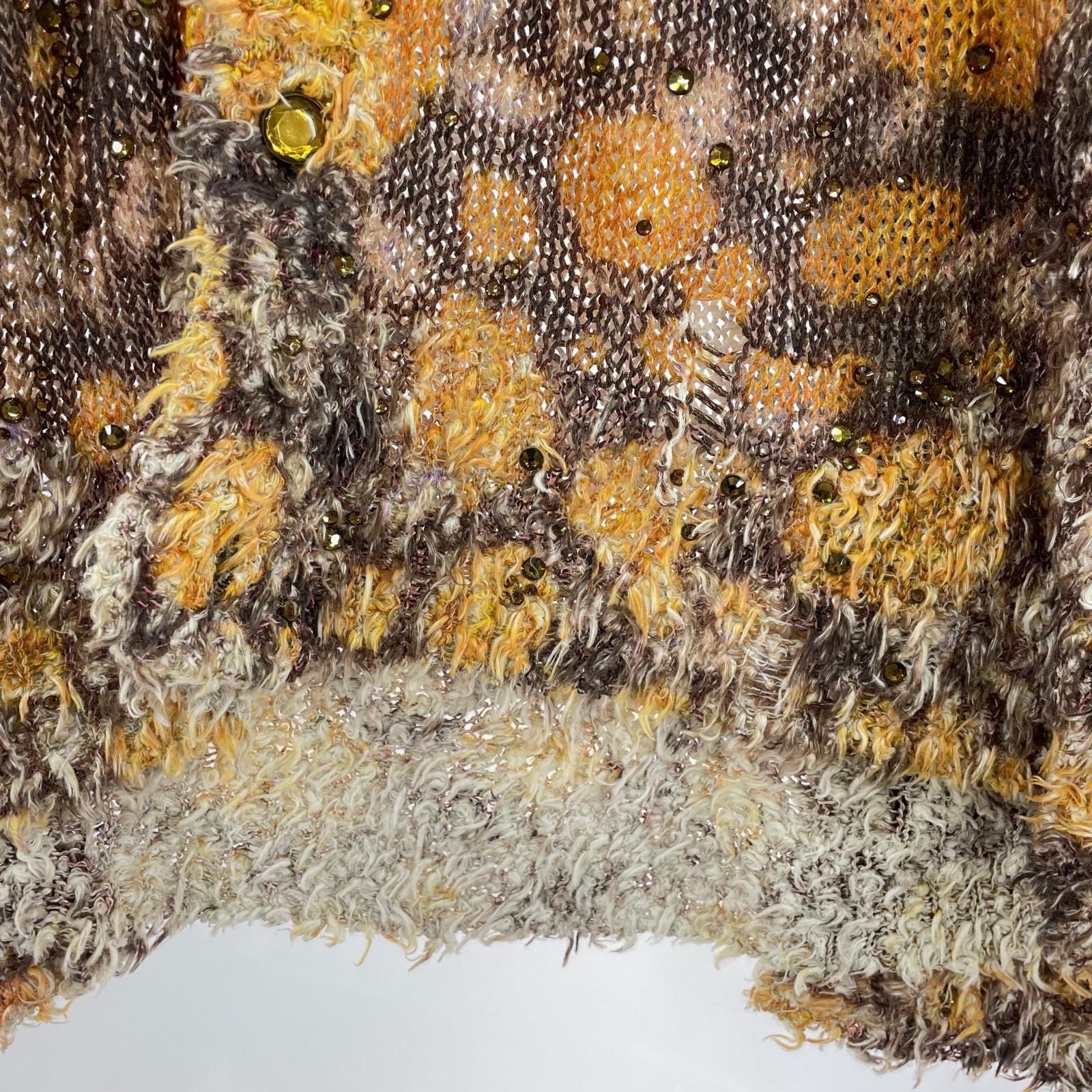 カーディガン DIESEL 26SS K-LINNUS Printed linen-blend cardigan M M