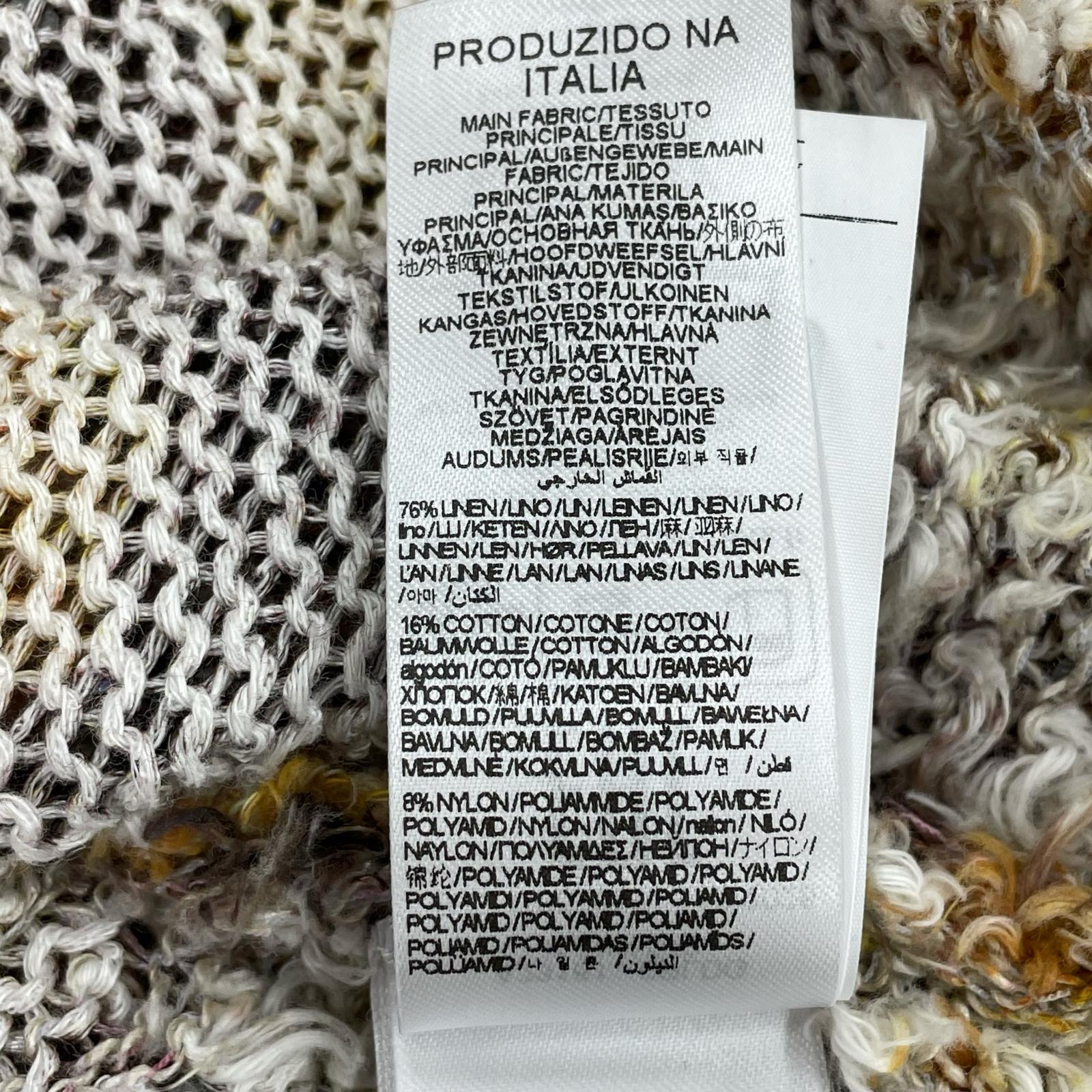 カーディガン DIESEL 26SS K-LINNUS Printed linen-blend cardigan M M
