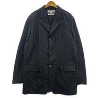 ジャケット SHIRTS 04AW ｻｲﾄﾞｼﾞｯﾌﾟ ｳｰﾙｼﾞｬｹｯﾄ L ブラック