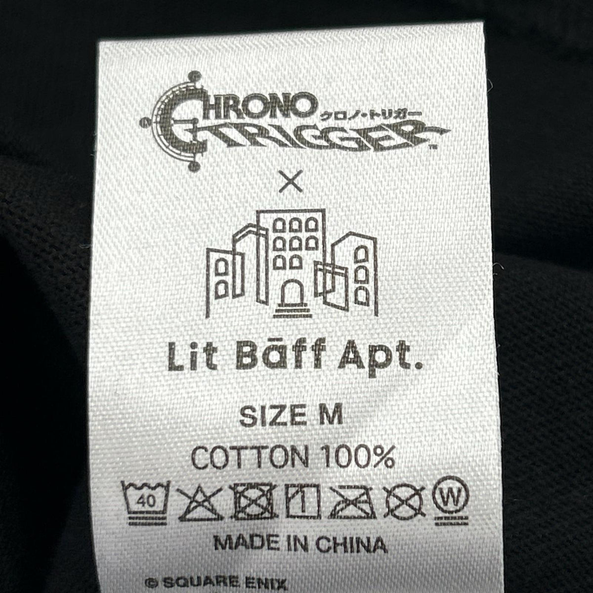 半袖Ｔシャツ Lit Baff Apt. CHRONO TRIGGER 黒 (M) M ブラック